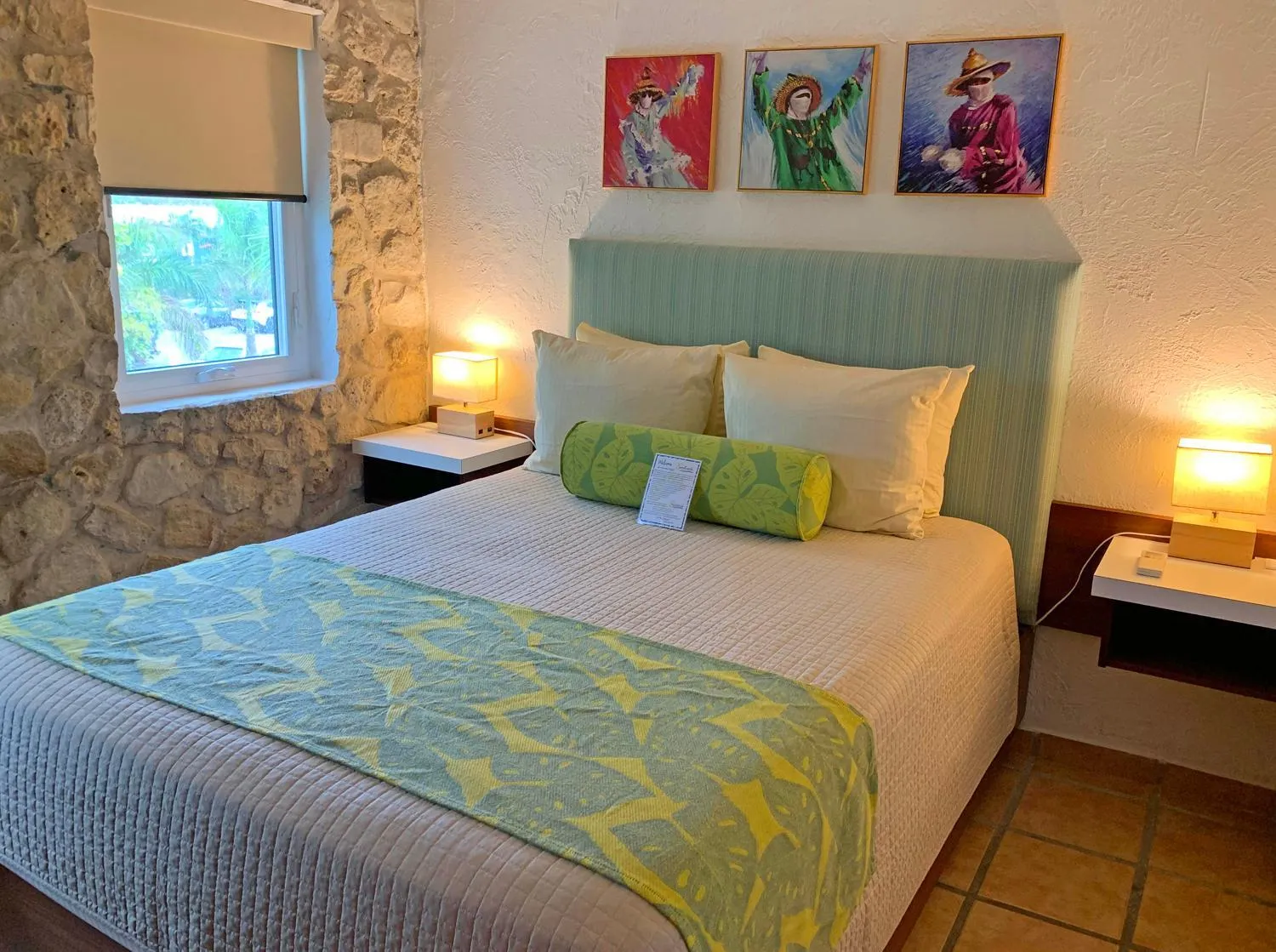 Bedroom, Bed in Sand Castle on the Beach - Adults Only