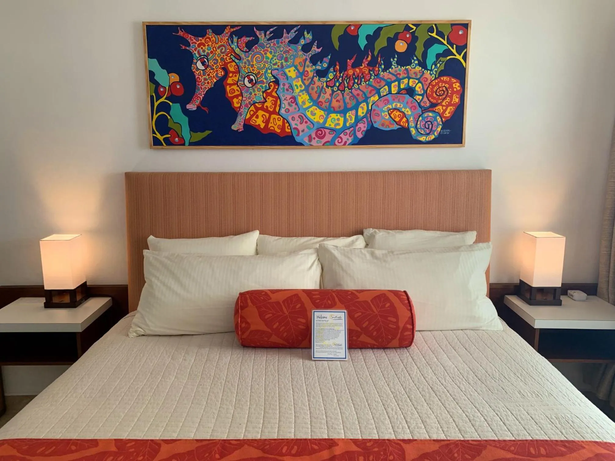 Bedroom, Bed in Sand Castle on the Beach - Adults Only