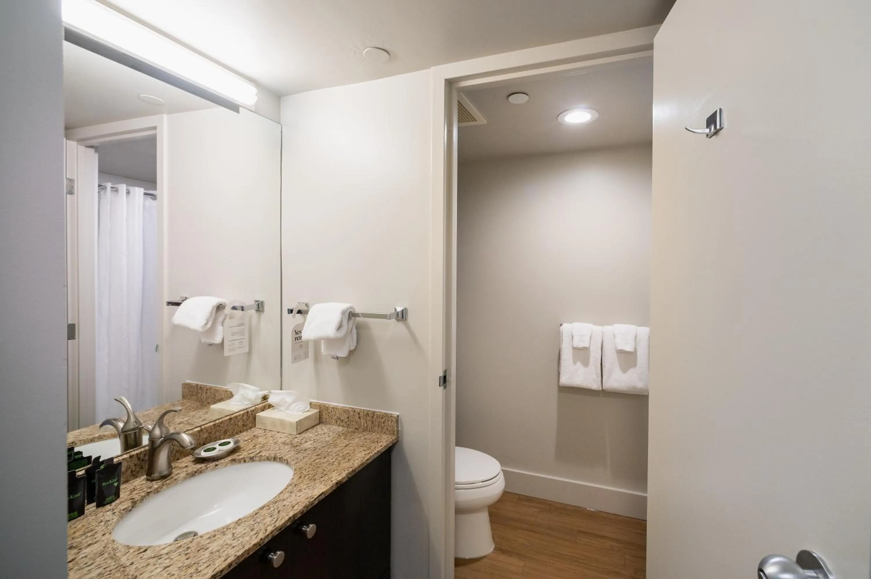 Bathroom in Gage Suites at UBC