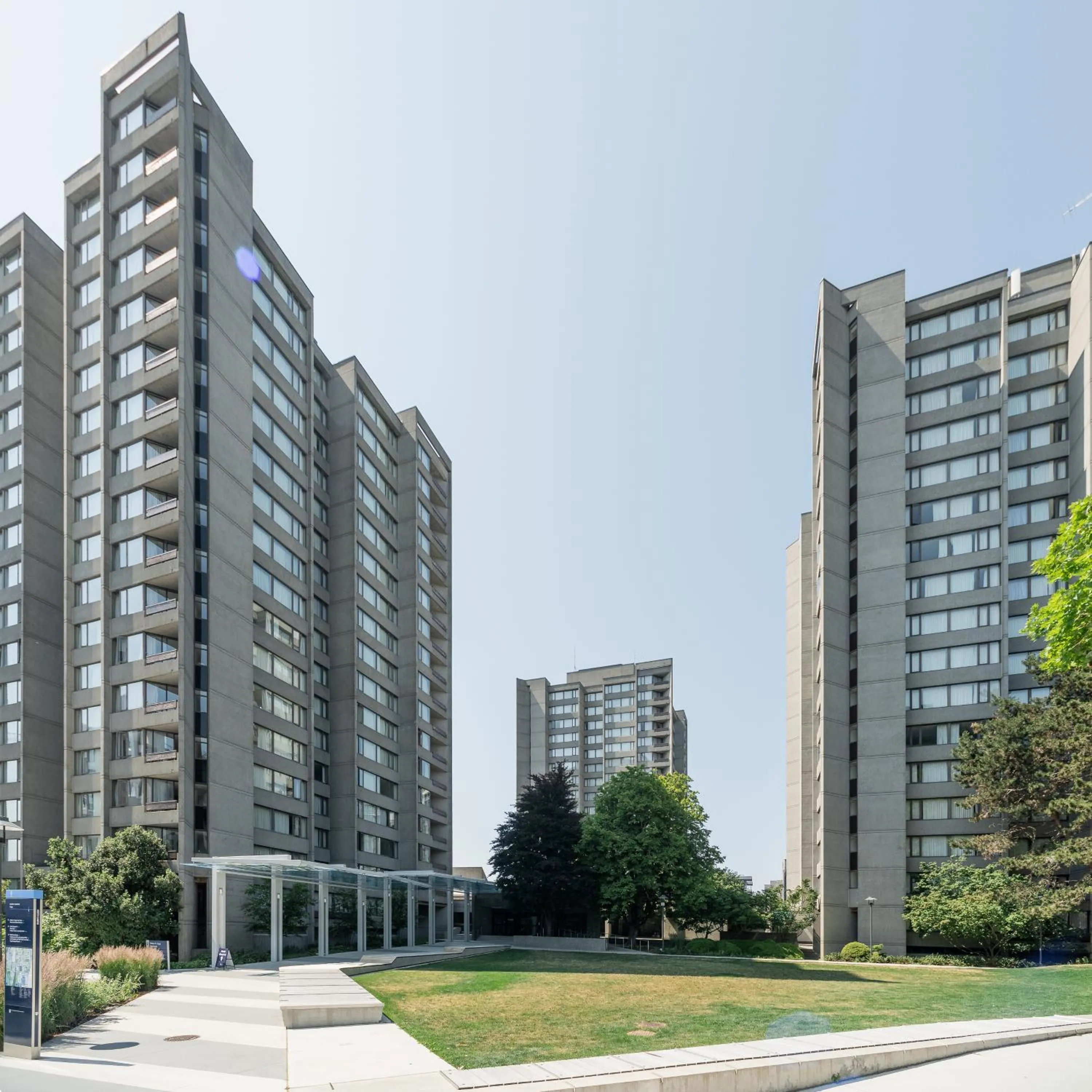 Property building in Gage Suites at UBC