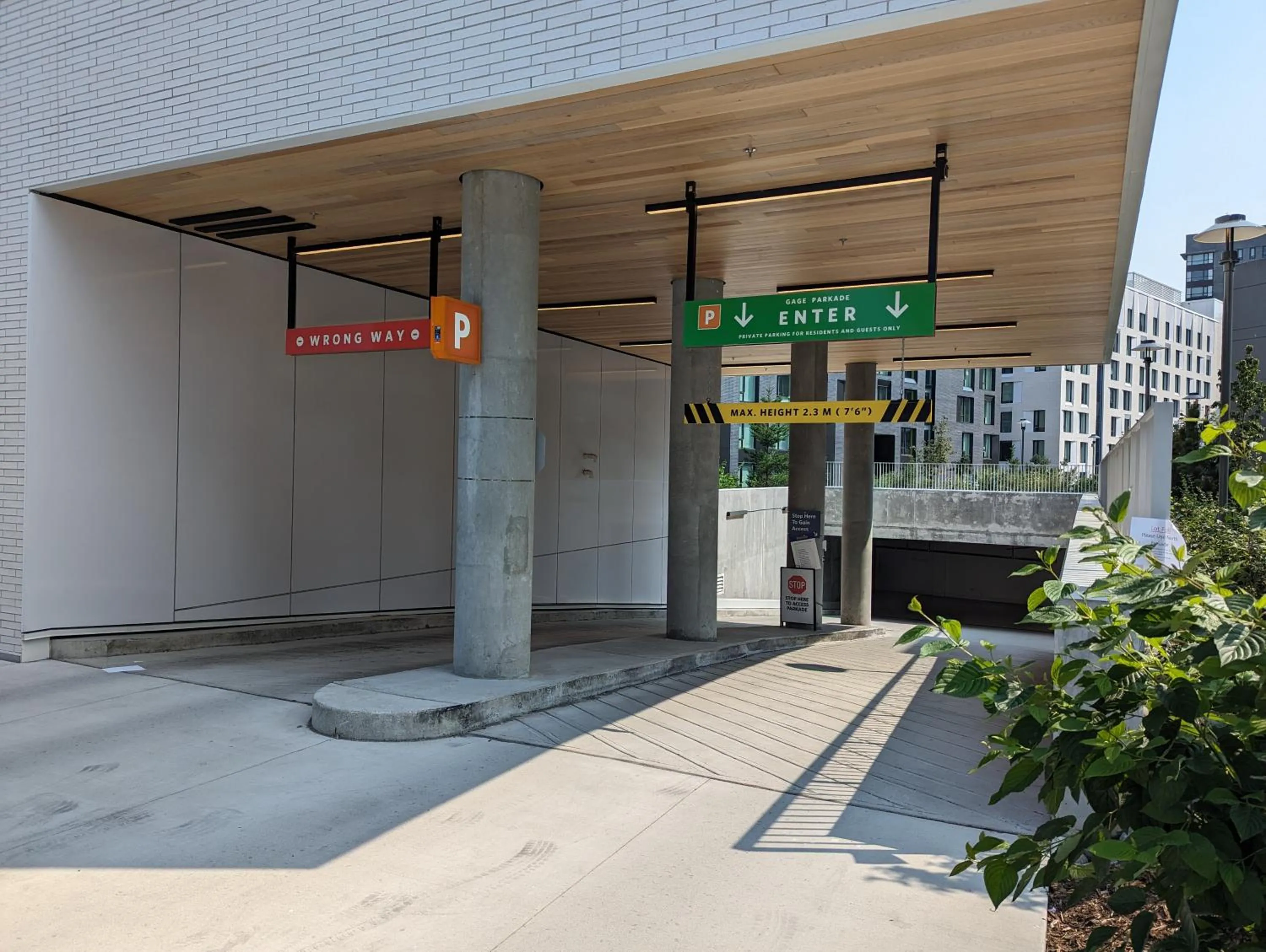 Parking in Gage Suites at UBC