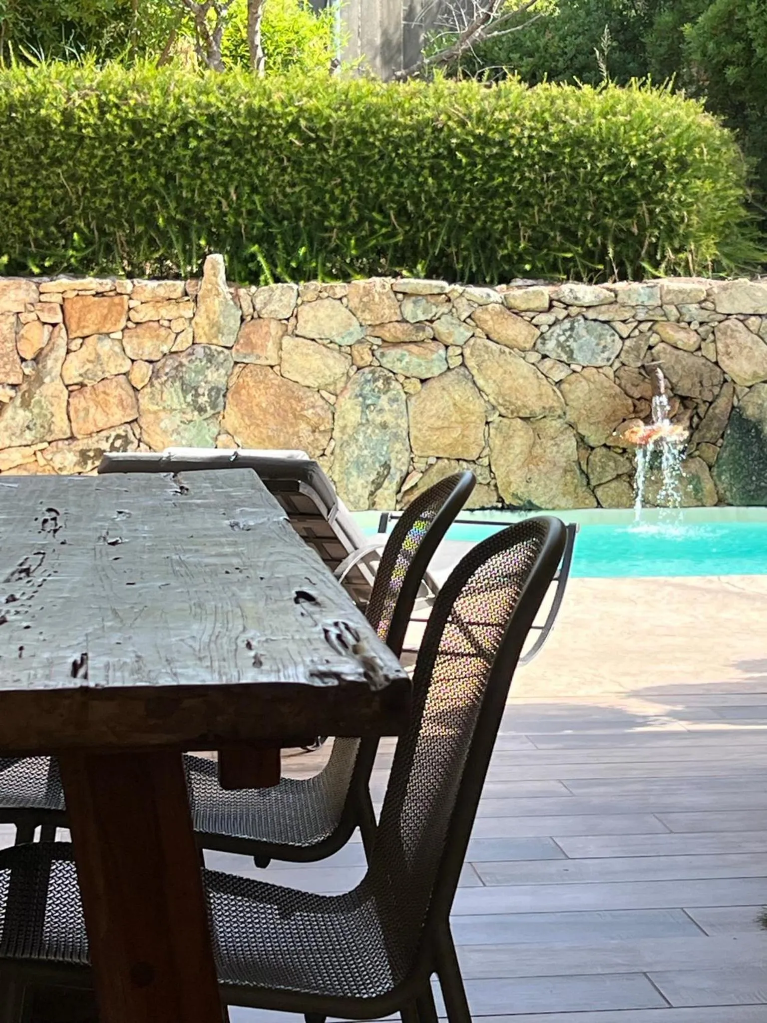 Patio in Hôtel confidentiel Le Grecale