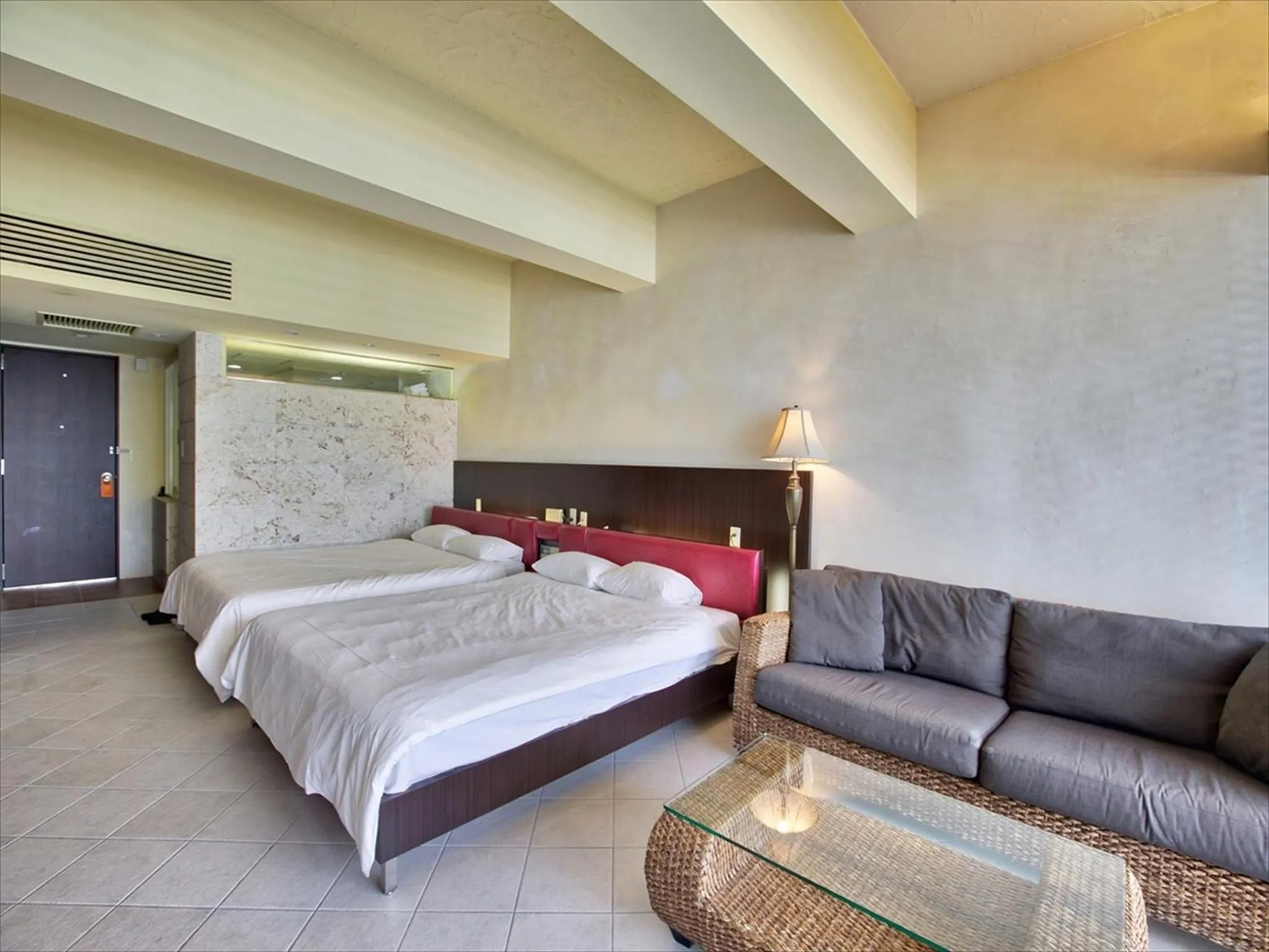 Living room, Bed in Palace In Moon Beach