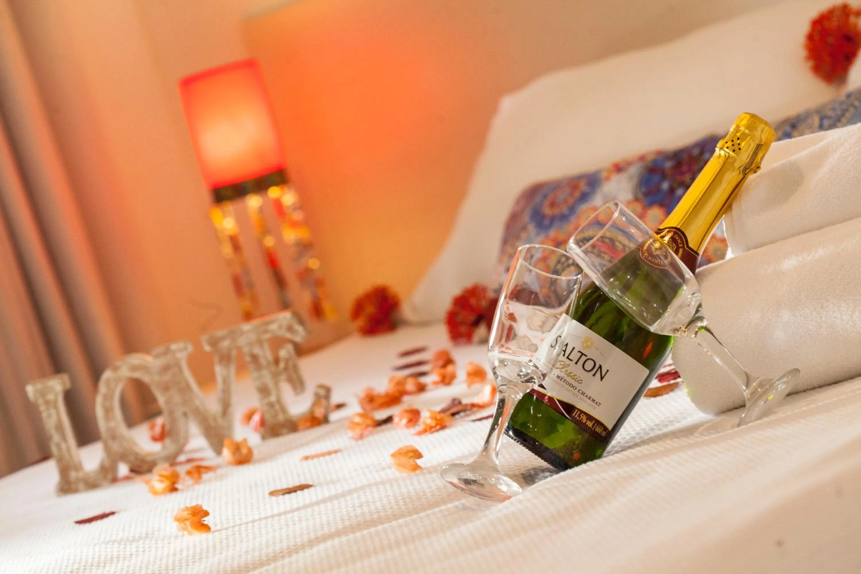 Decorative detail, Bed in Pousada Lua Cheia