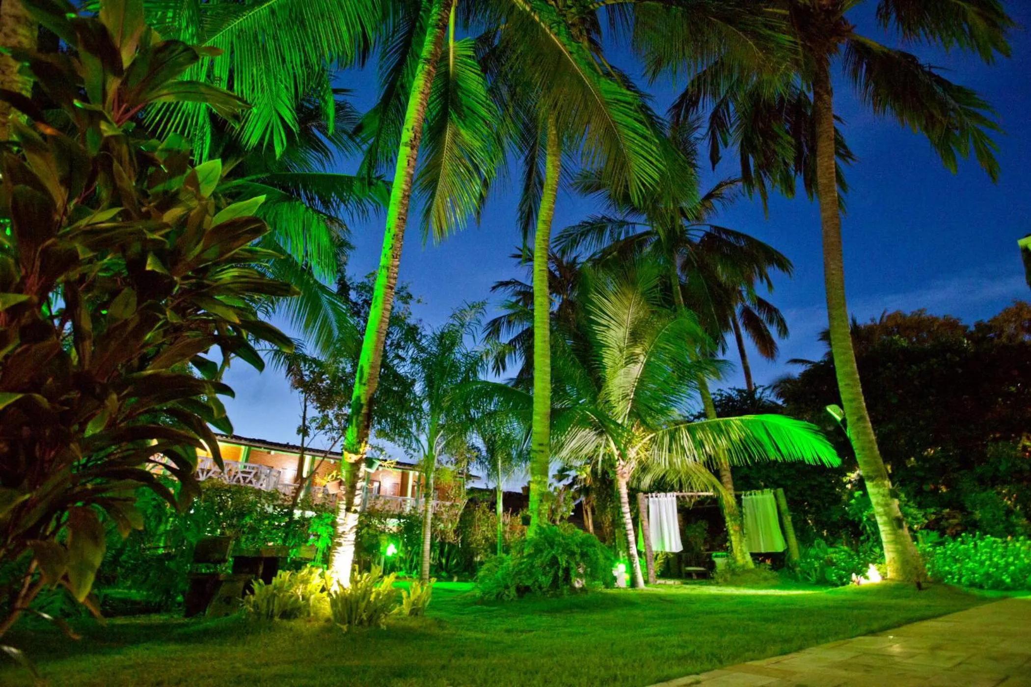 Garden in Pousada Lua Cheia