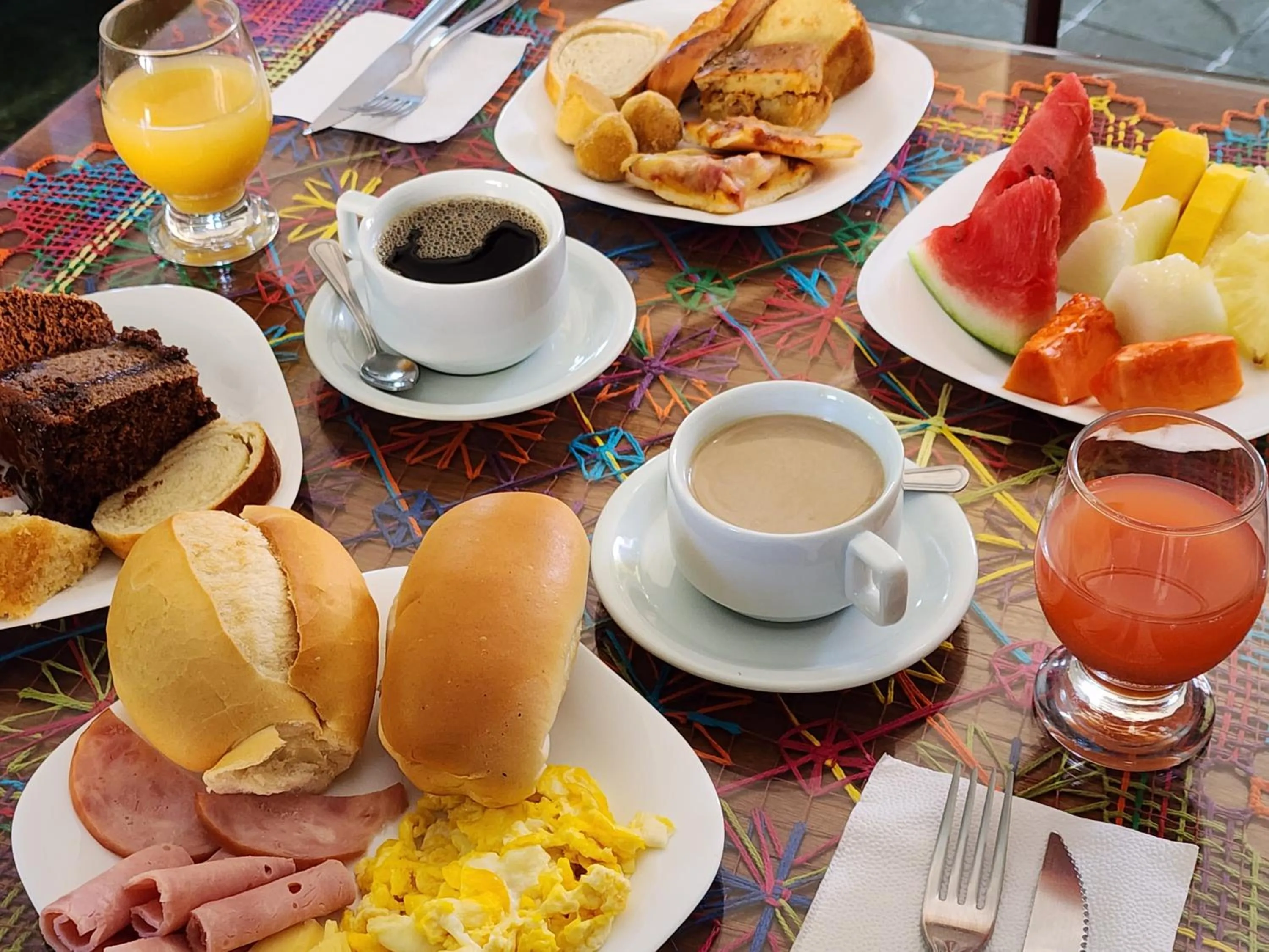 Breakfast in Pousada Lua Cheia