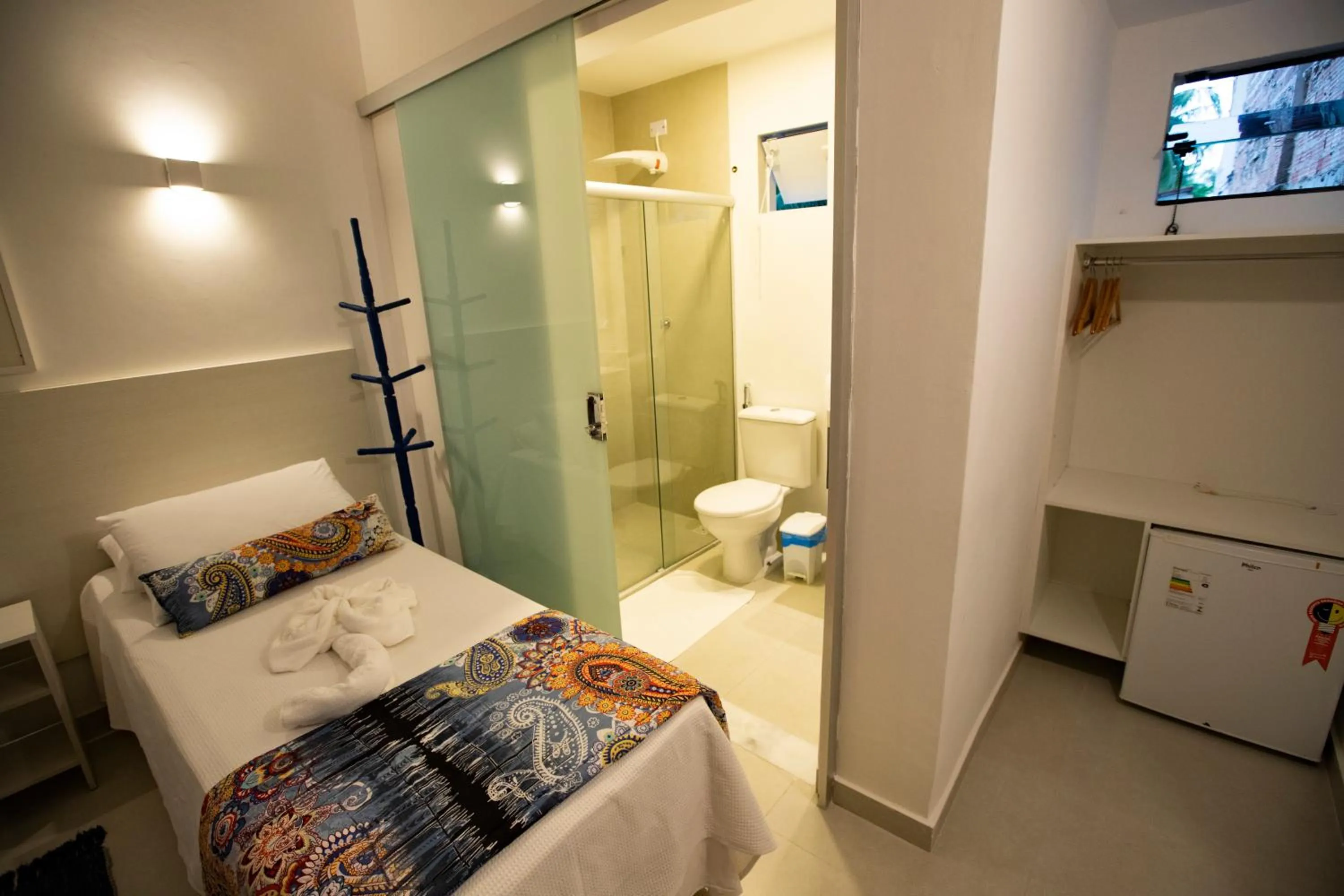 Bedroom, Bed in Pousada Lua Cheia