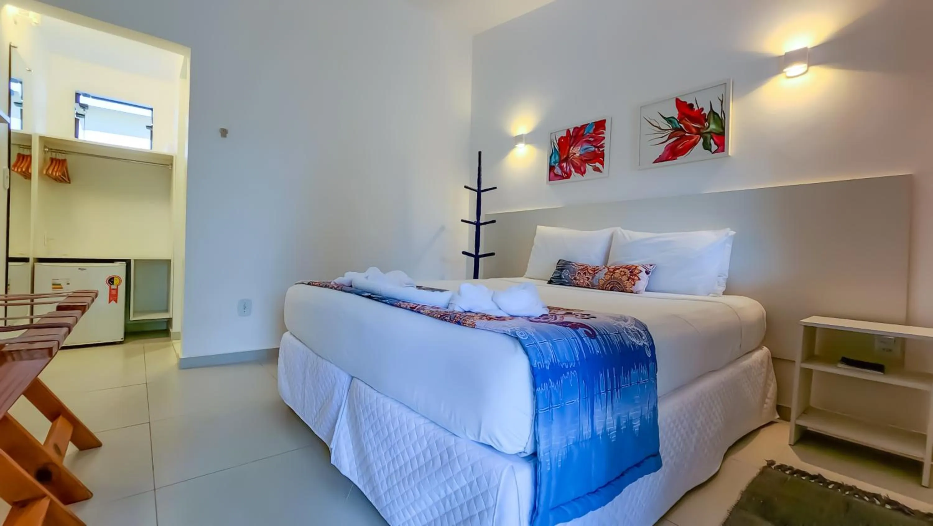 Bedroom, Bed in Pousada Lua Cheia