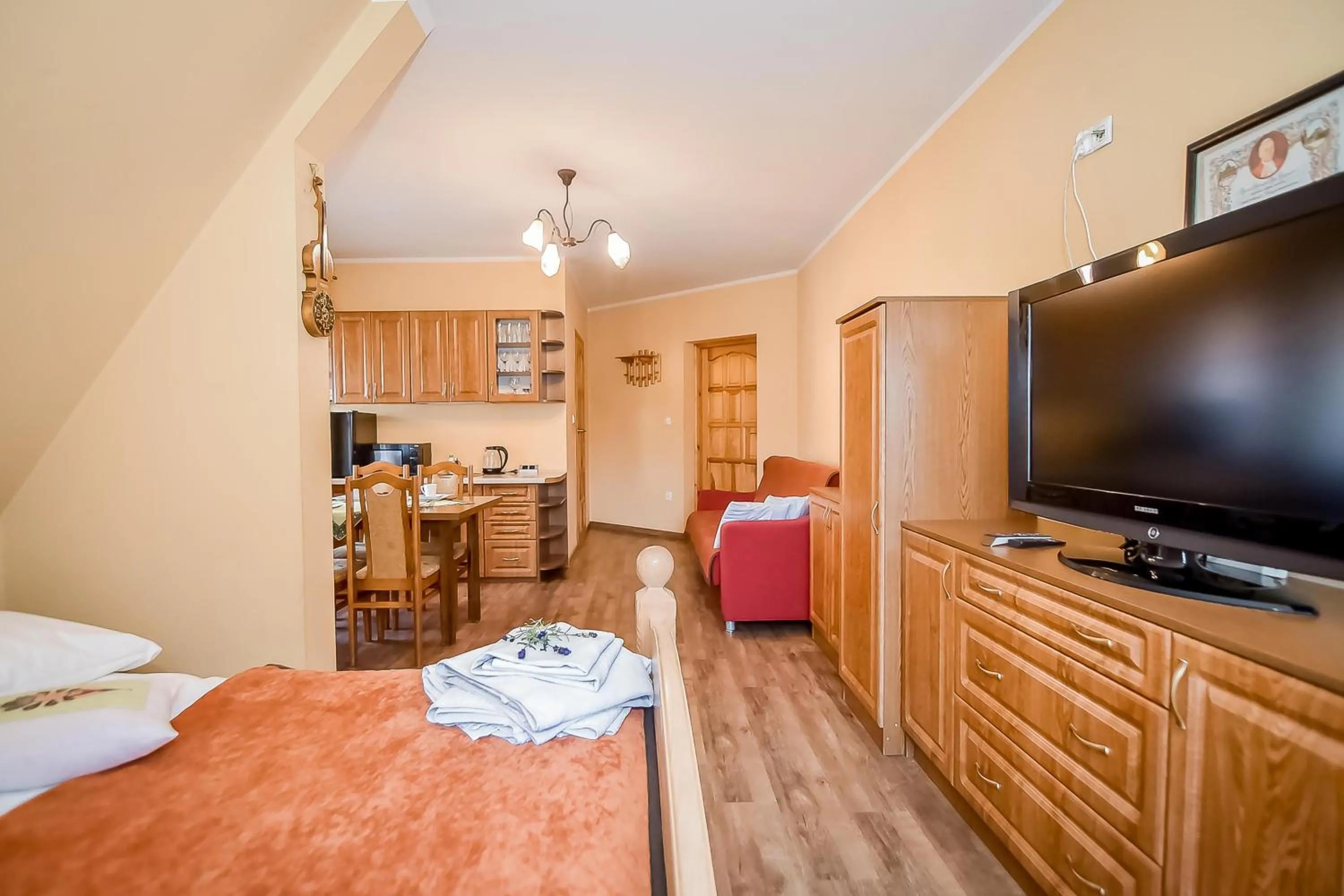 Bed in Zajazd Teremulka