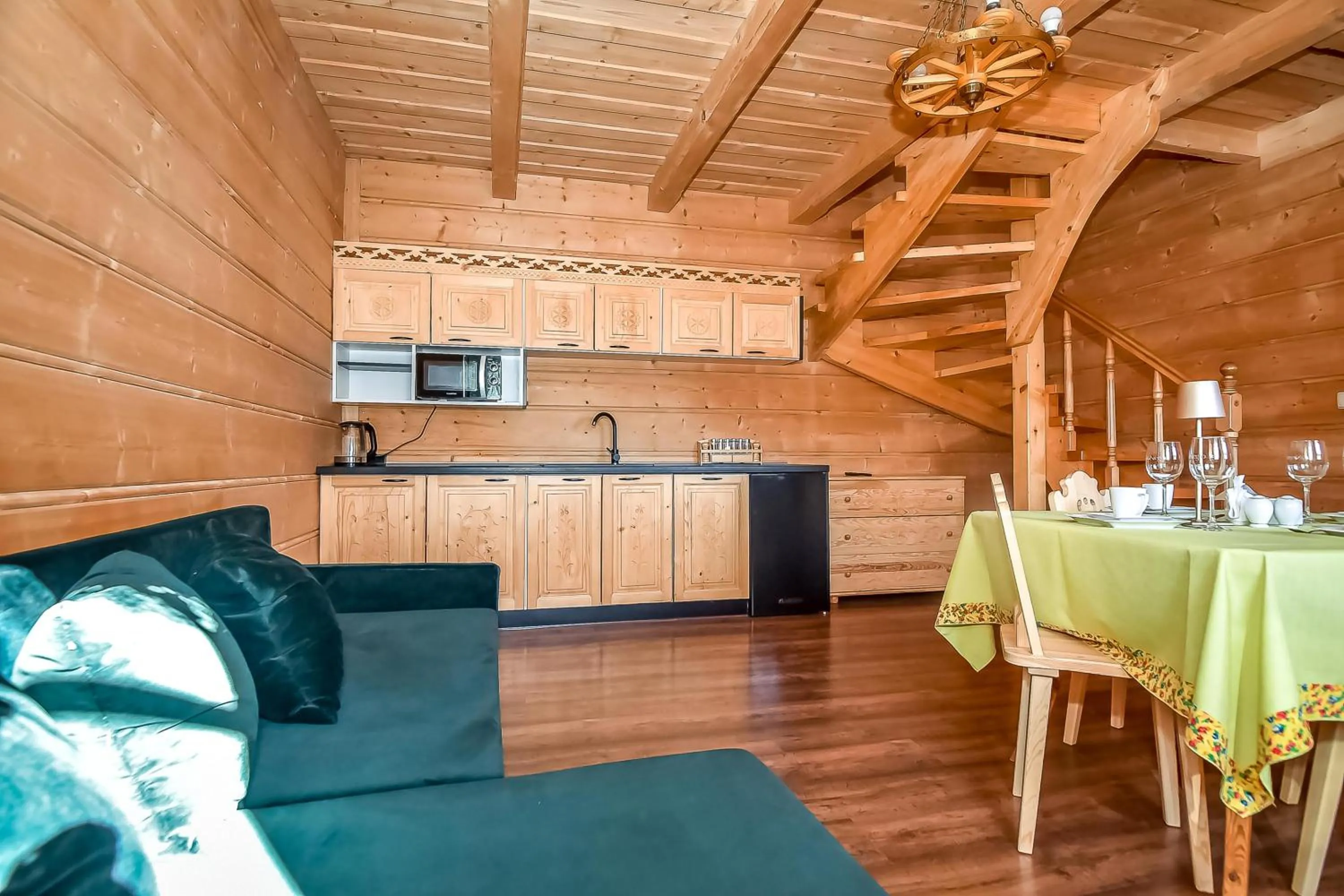 Kitchen or kitchenette in Zajazd Teremulka