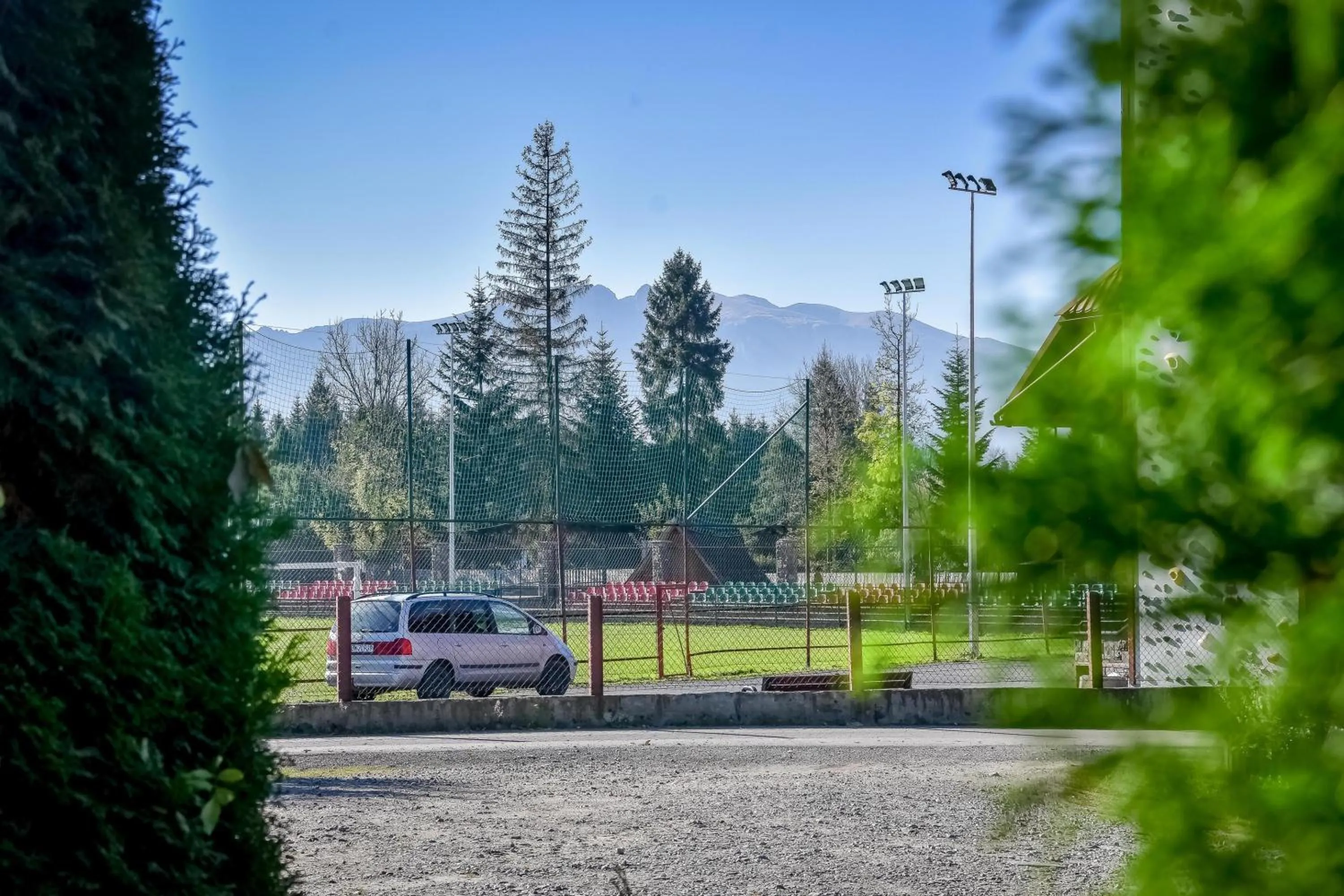 Garden in Zajazd Teremulka