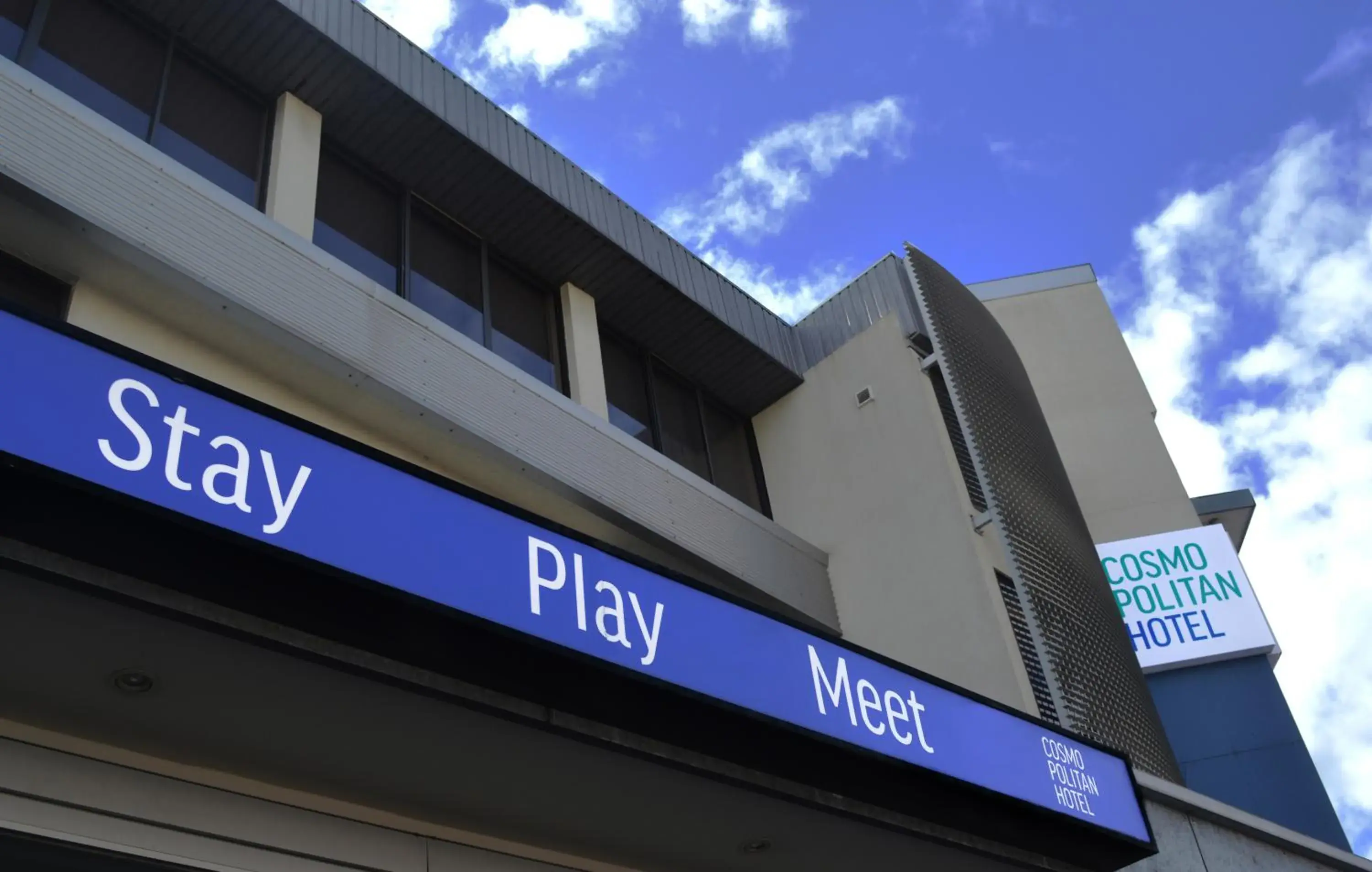 Property building in Cosmopolitan Hotel and Apartments Property building in Cosmopolitan Hotel and Apartments