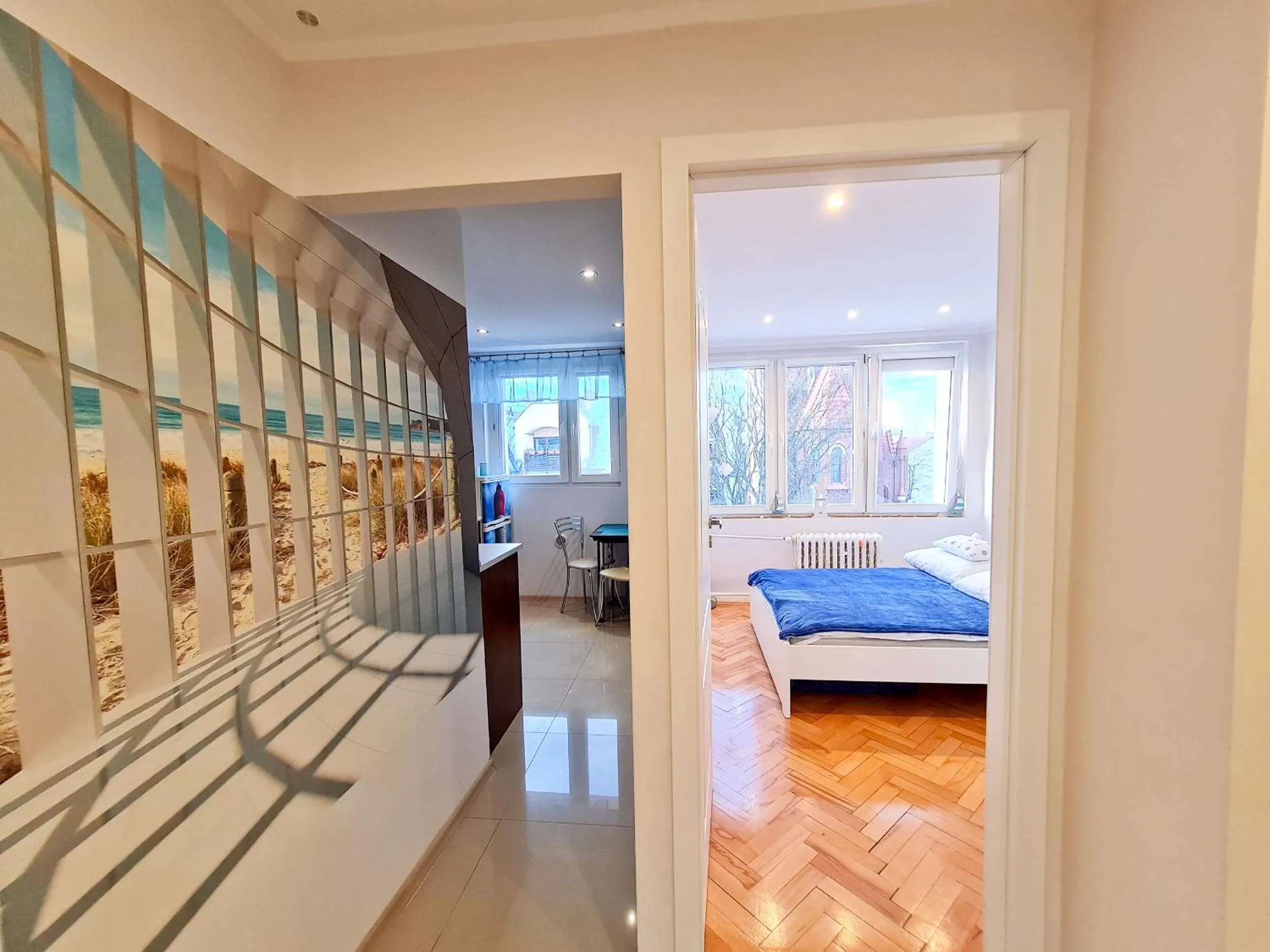 Photo of the whole room, Bed in visit baltic - Paderewskiego