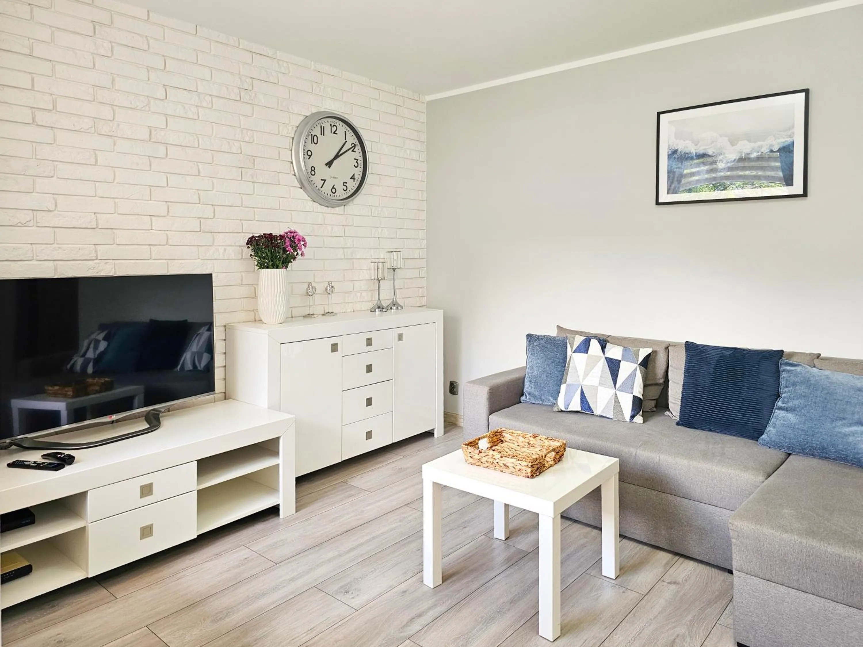 Living room in visit baltic - Paderewskiego
