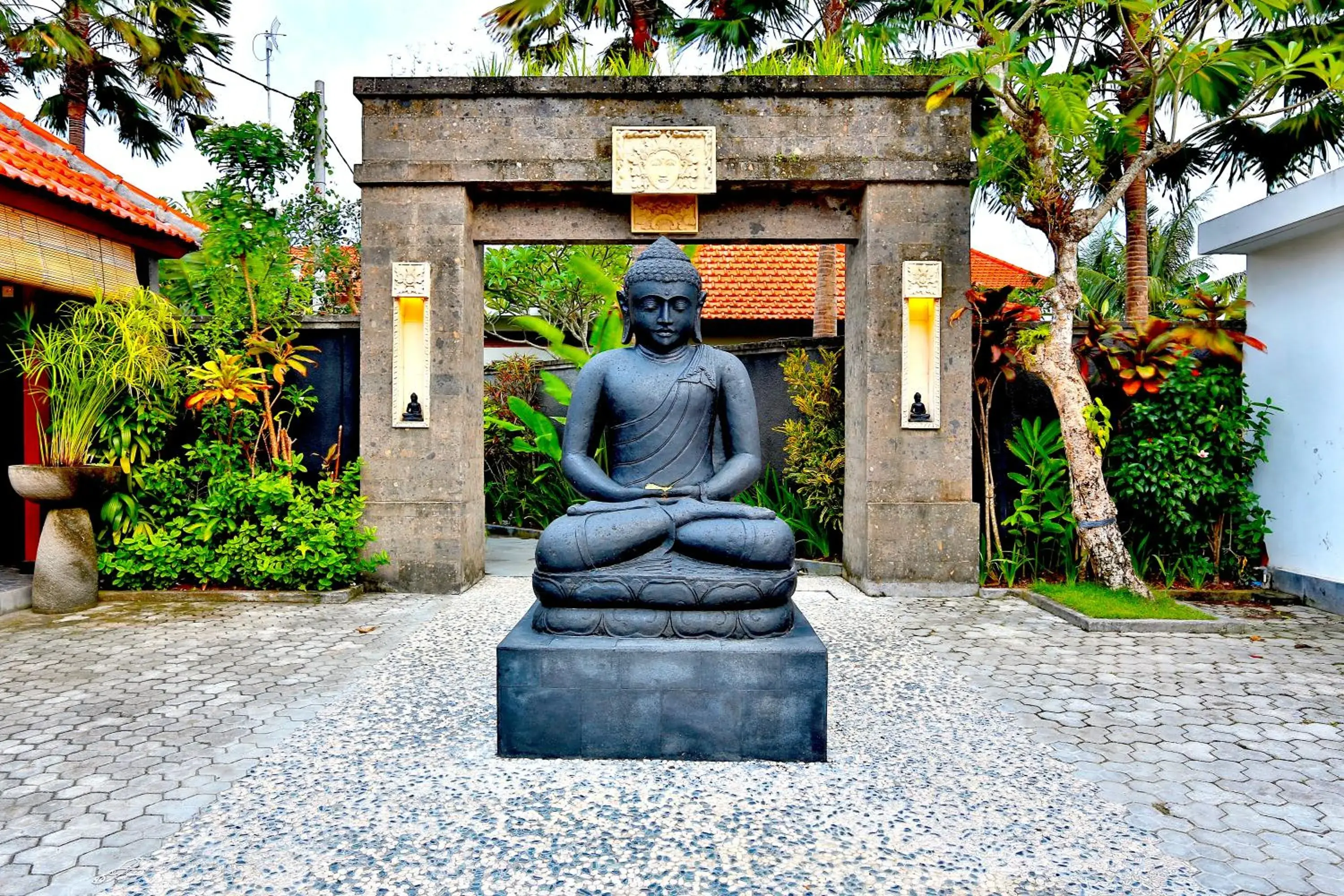 Facade/entrance in Amore Villas Facade/entrance in Amore Villas