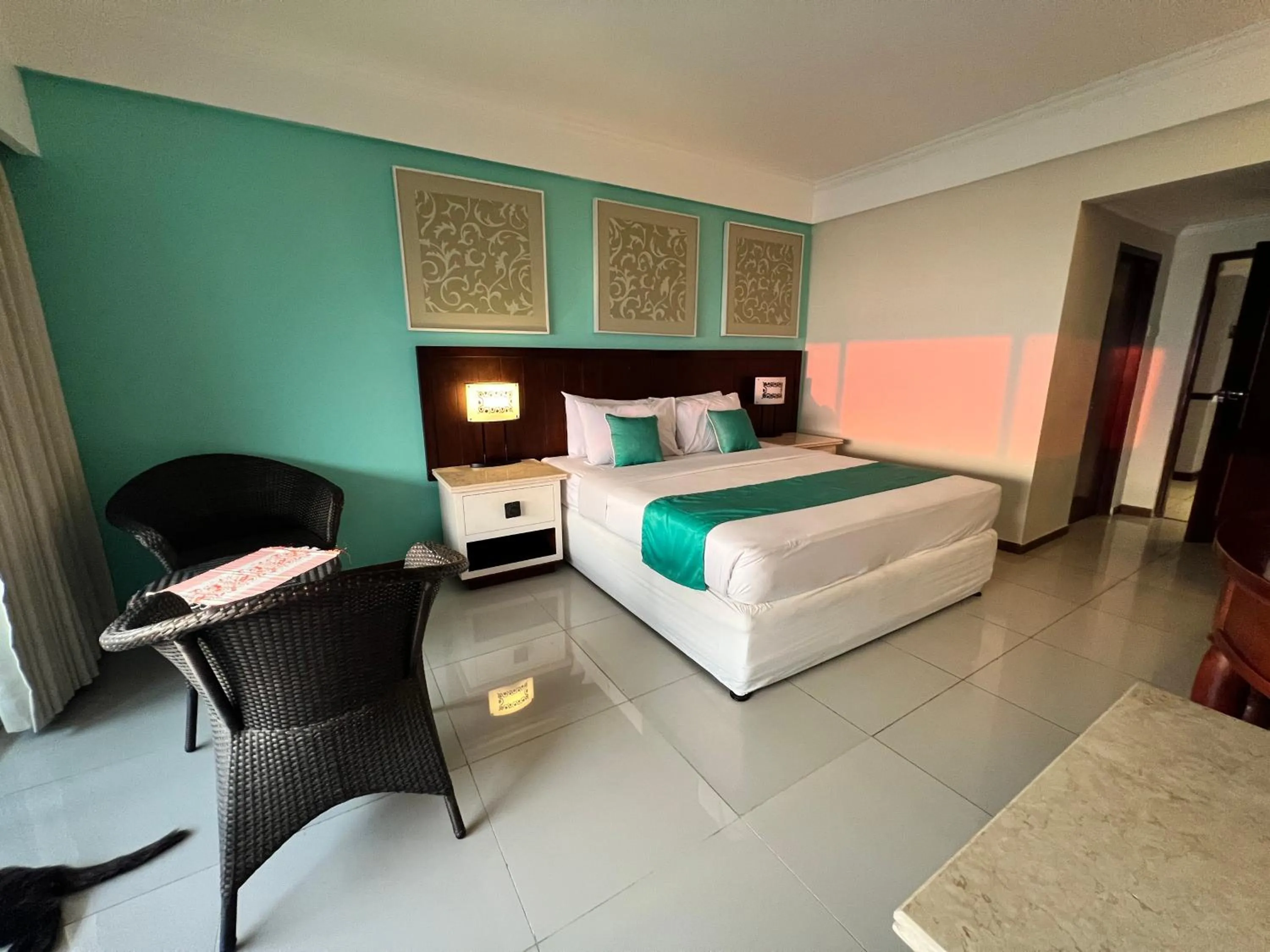 Bedroom in Maharani Beach Hotel