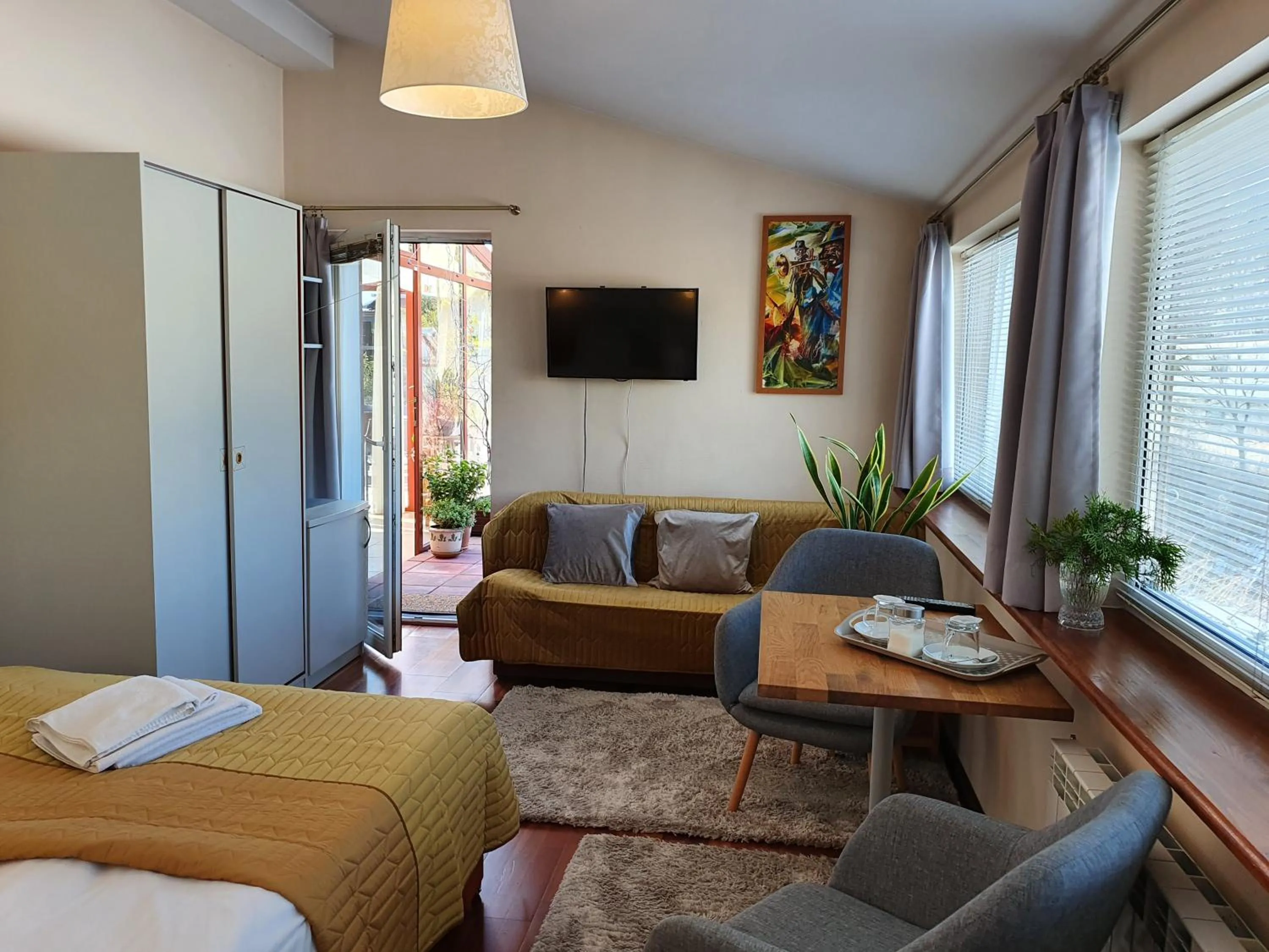 Photo of the whole room, Bed in Willa Iskra