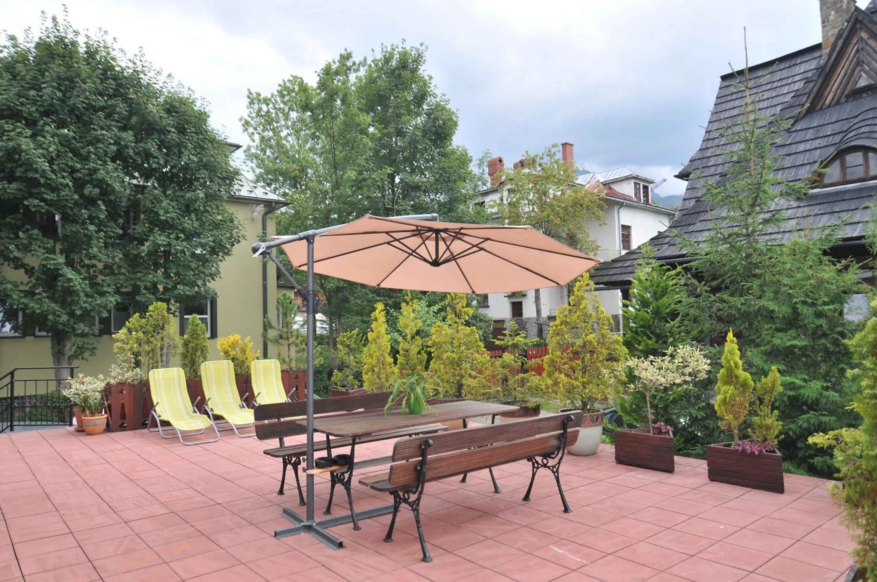 Balcony/Terrace in Willa Iskra