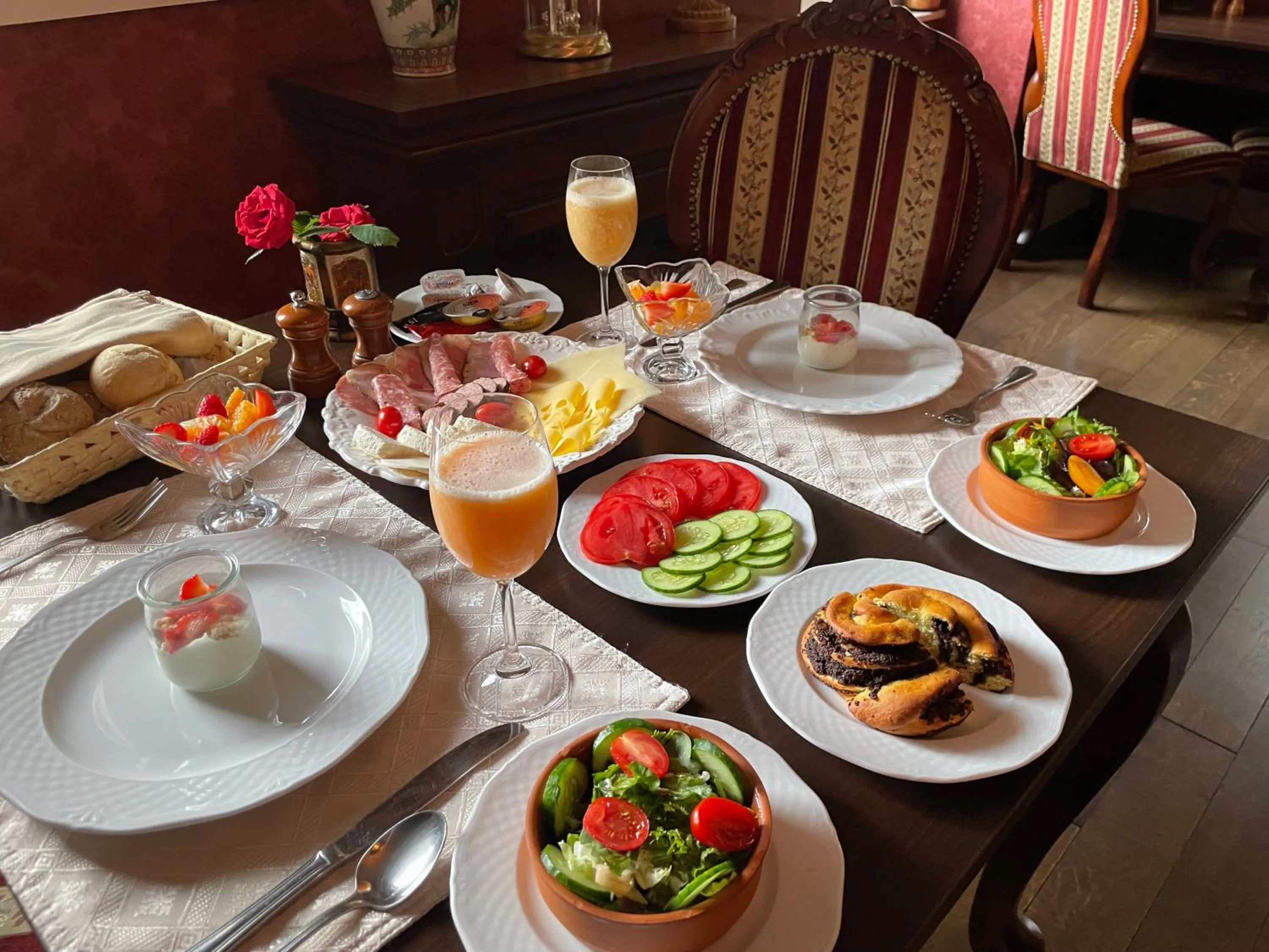 Breakfast in Rezydencja Grawert Boutique & Spa