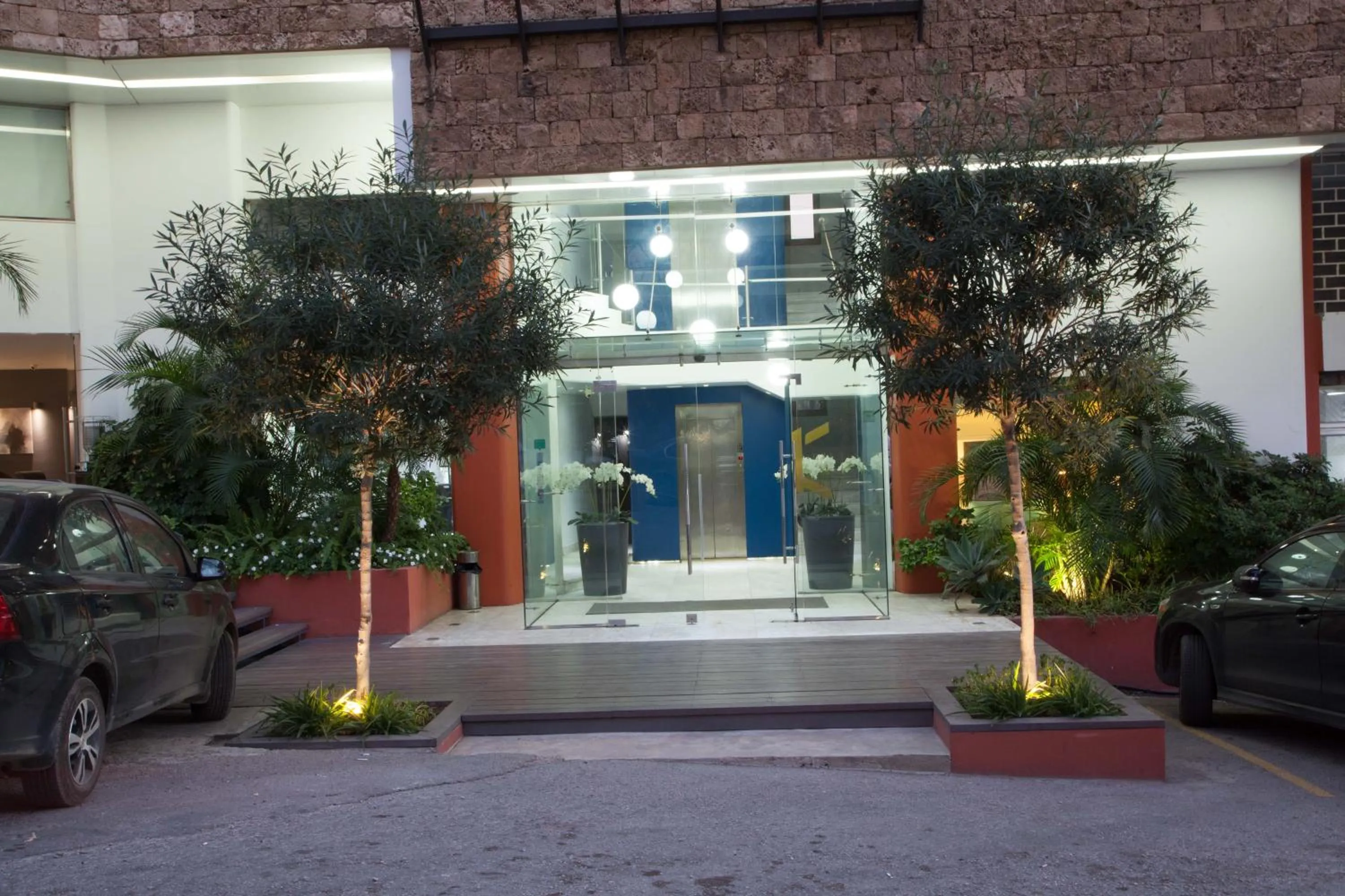 Facade/entrance in Aleph Boutique Hotel