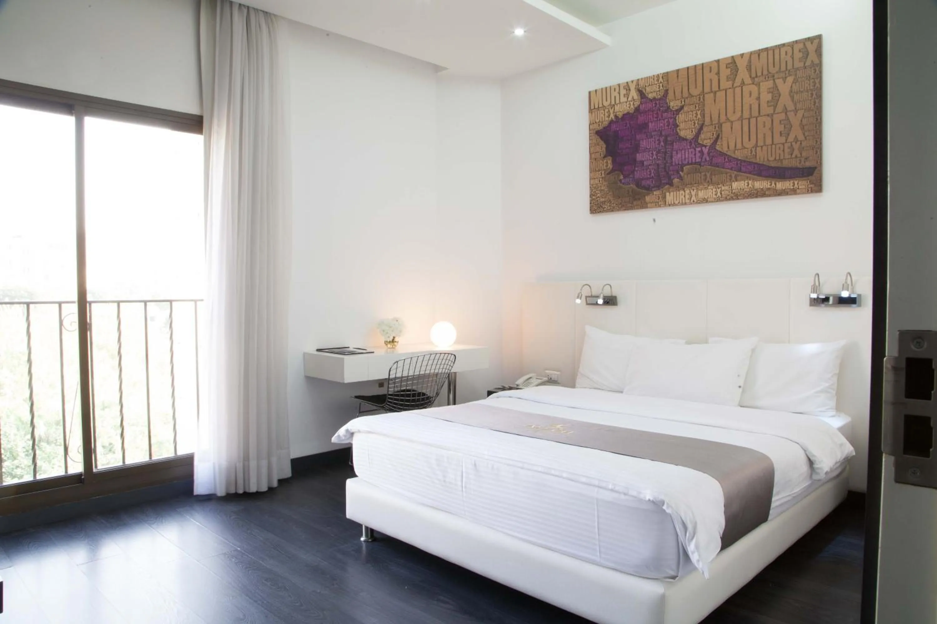 Bed in Aleph Boutique Hotel