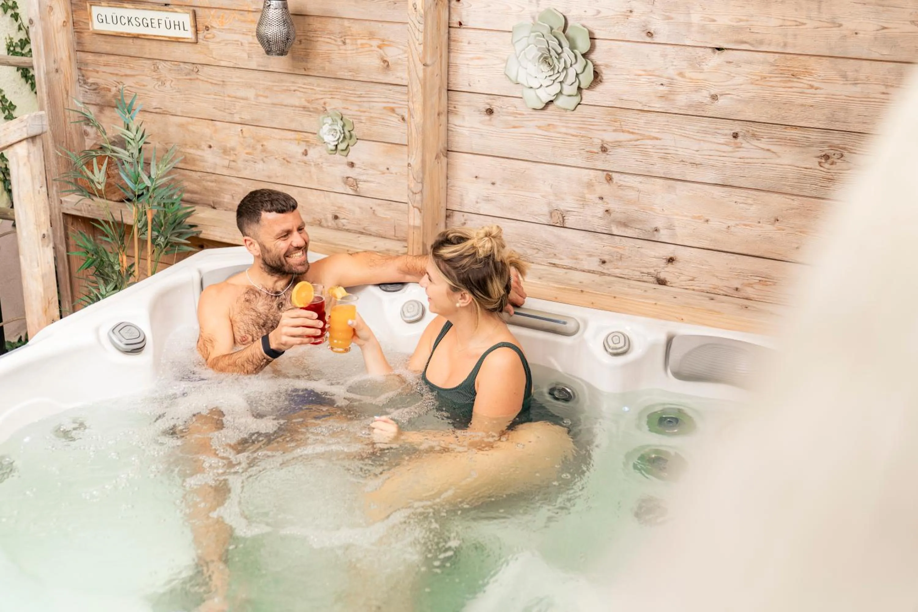 Swimming pool in Landhotel Sportalm