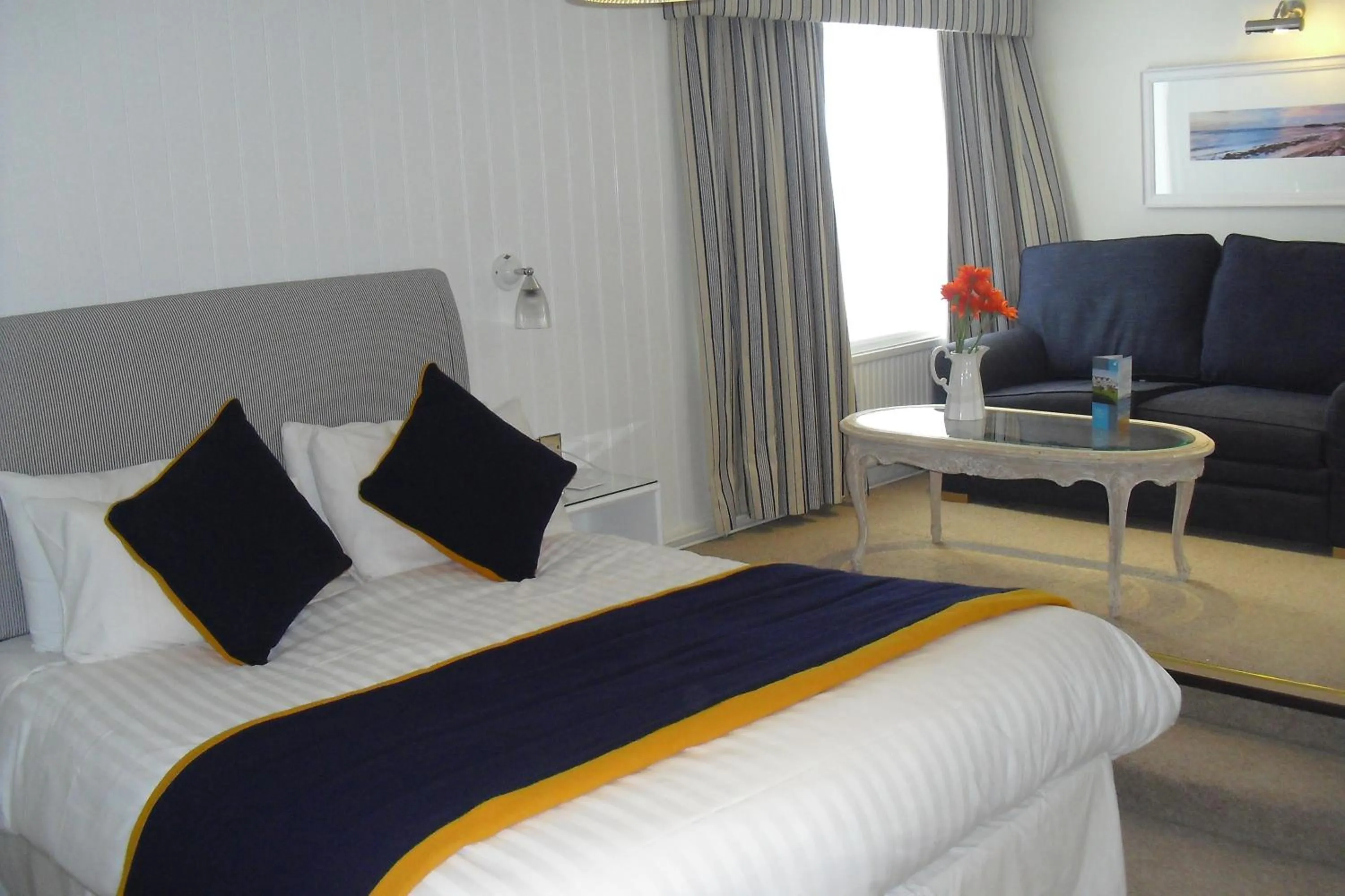 Bed in Trearddur Bay Hotel