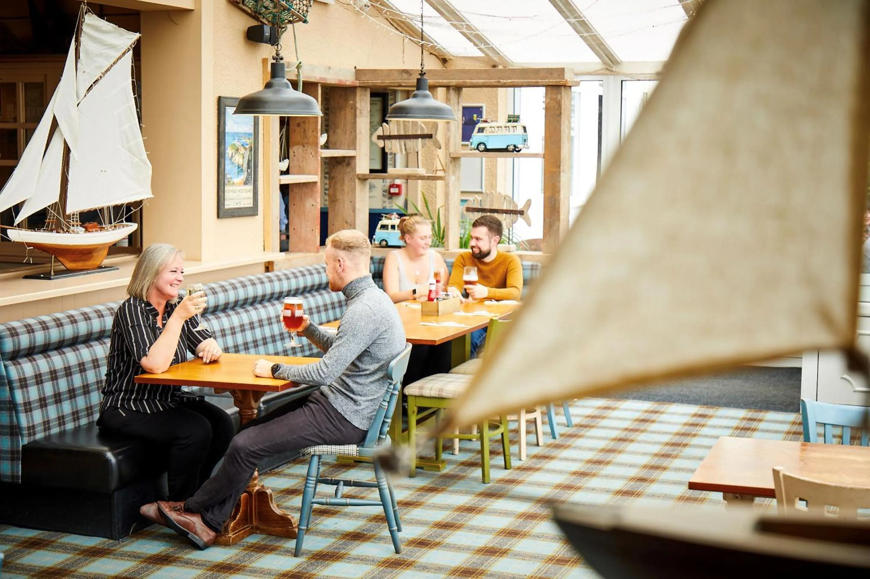 Lounge or bar in Trearddur Bay Hotel