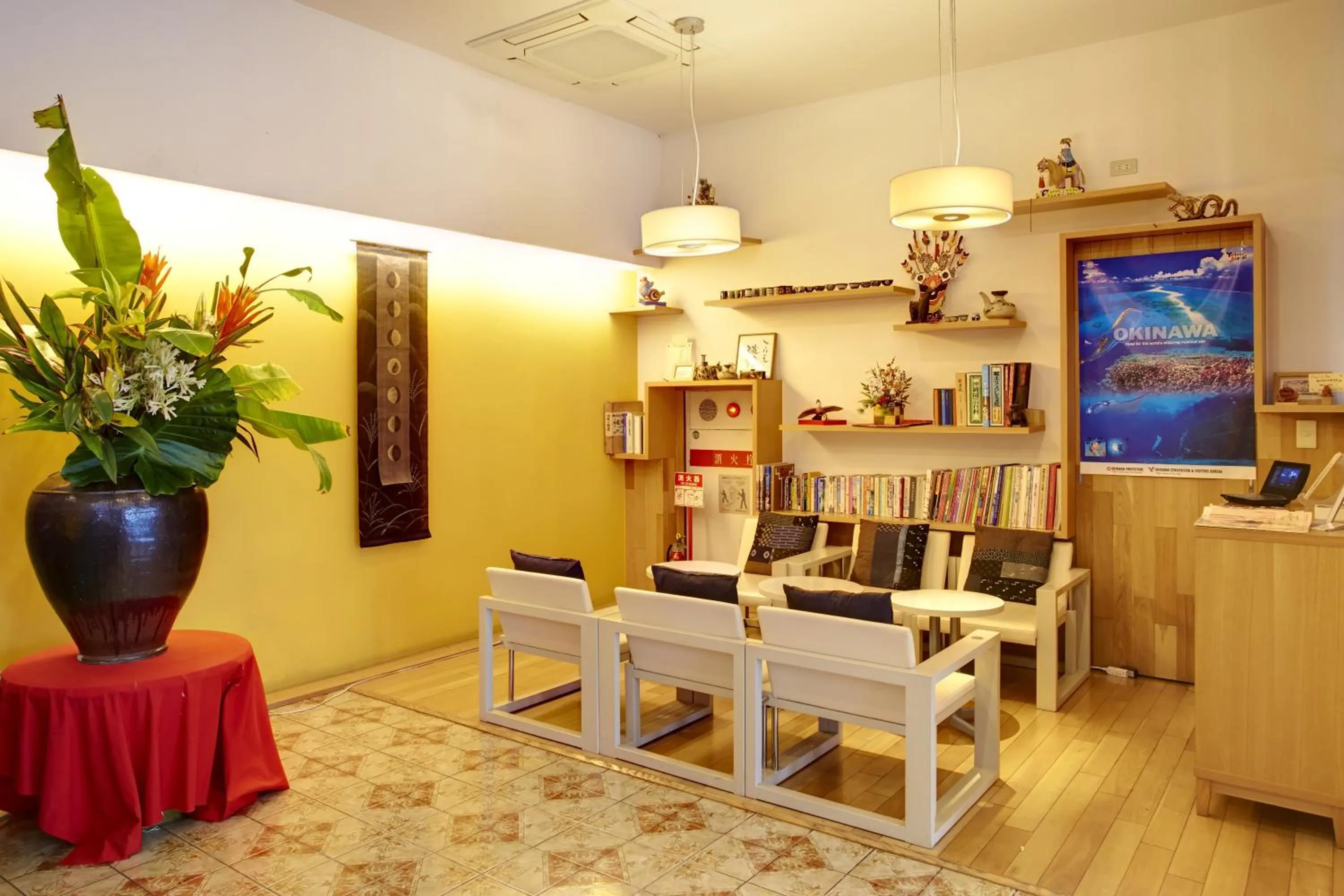 Communal lounge/ TV room in Sun Palace Kyuyokan