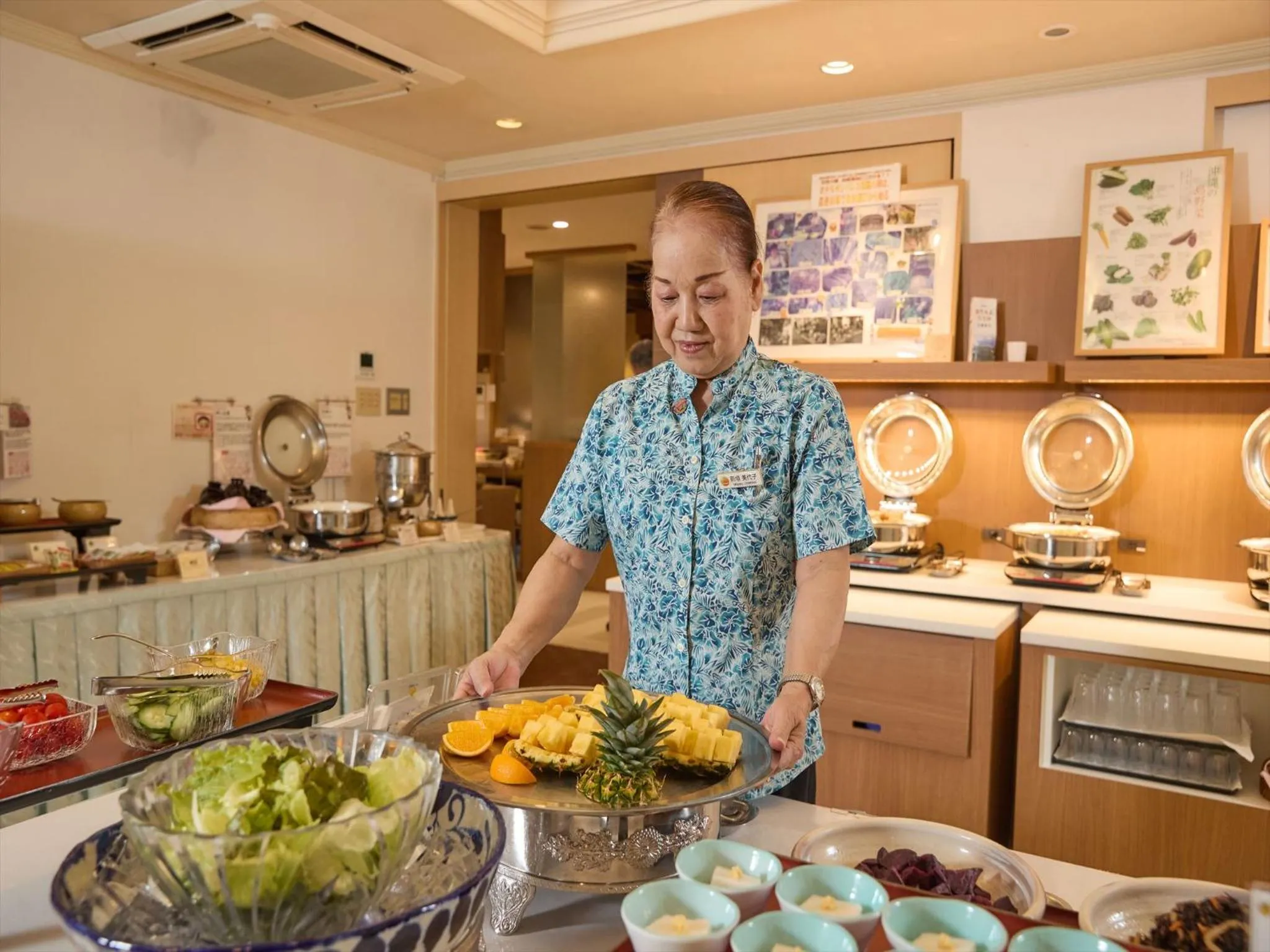 Breakfast in Sun Palace Kyuyokan