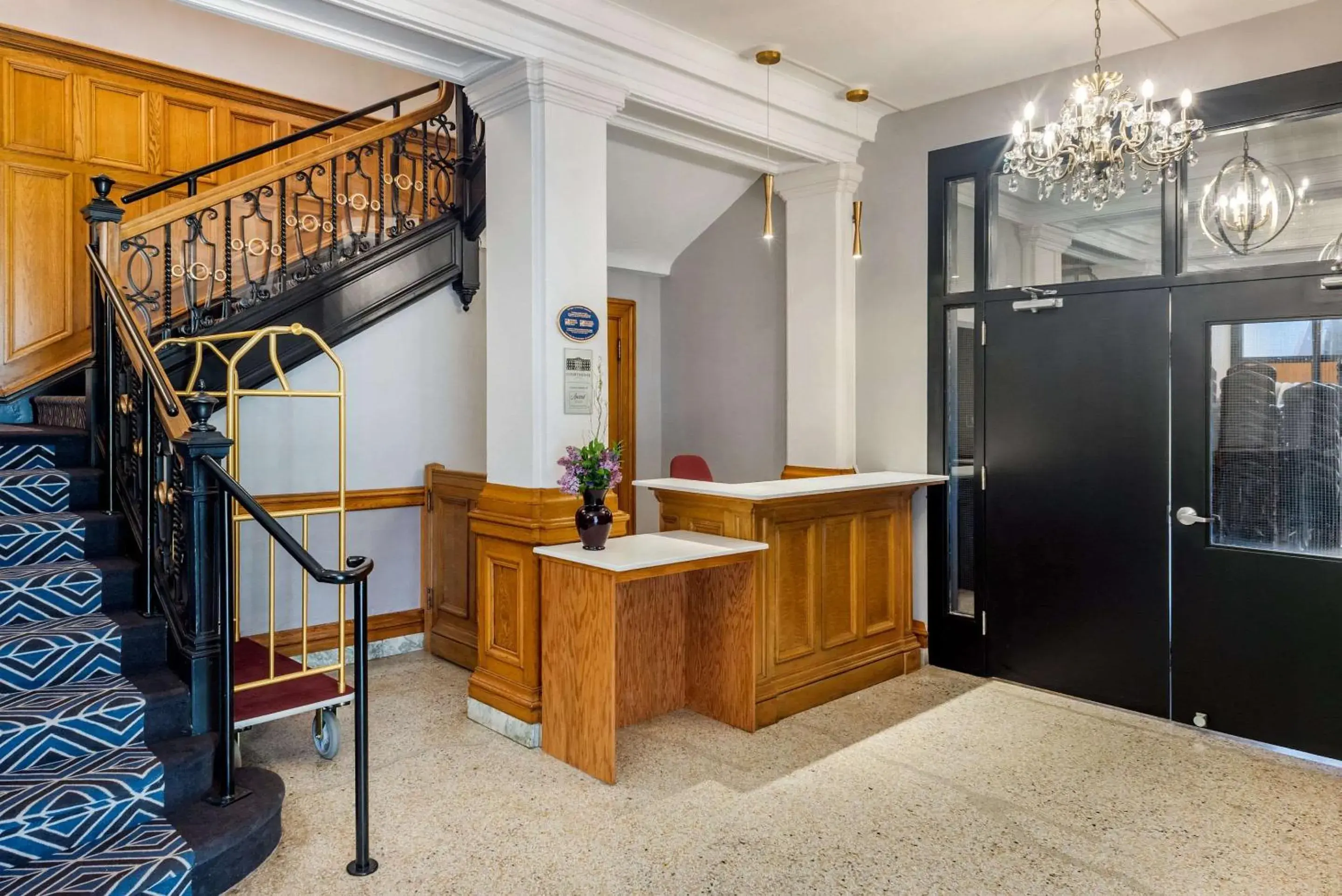 Lobby or reception in The Courthouse Hotel, an Ascend Collection Hotel Lobby or reception in The Courthouse Hotel, an Ascend Collection Hotel