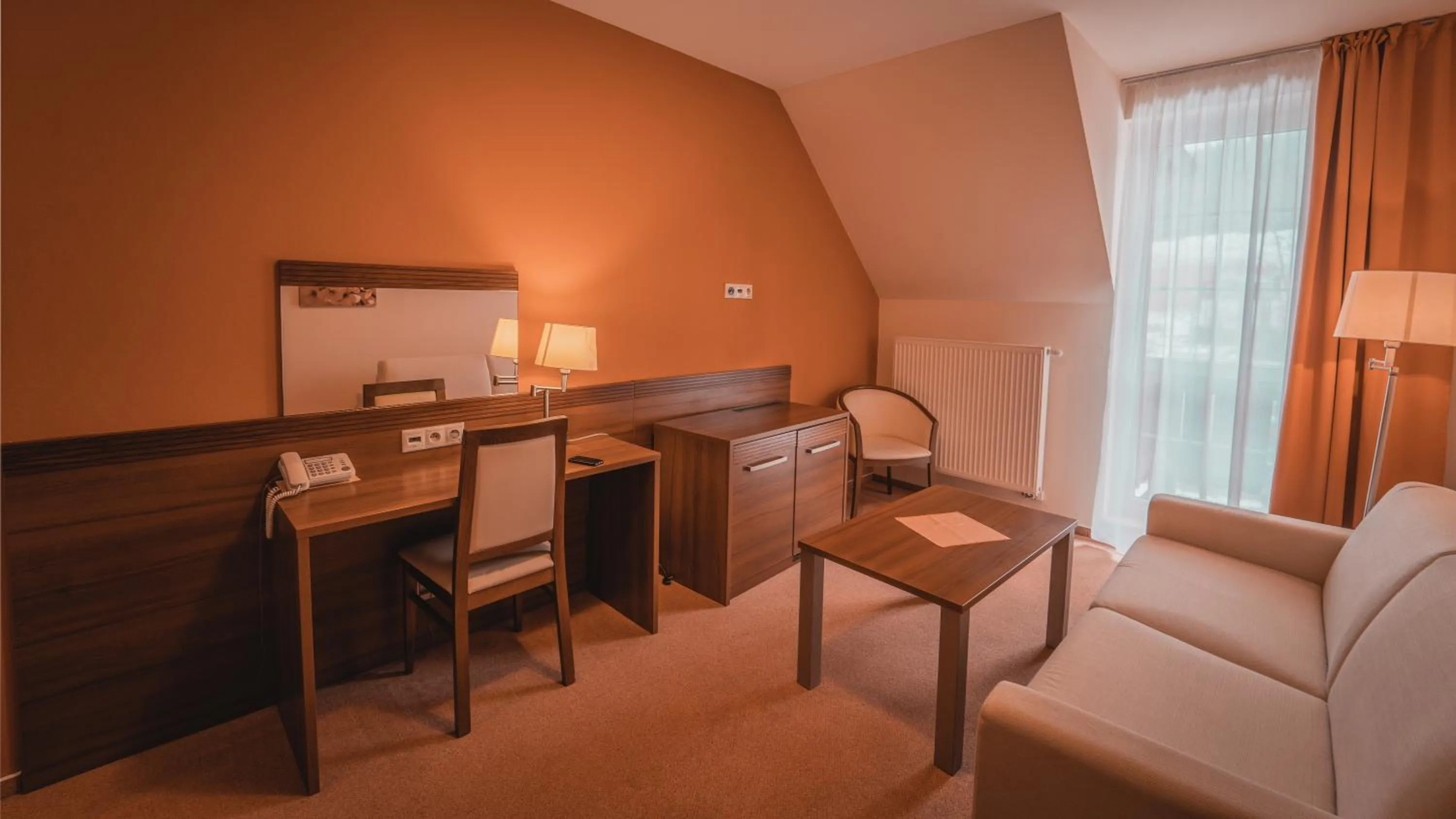 Communal lounge/ TV room in Dom zdravia - KÚPELE PIENINY