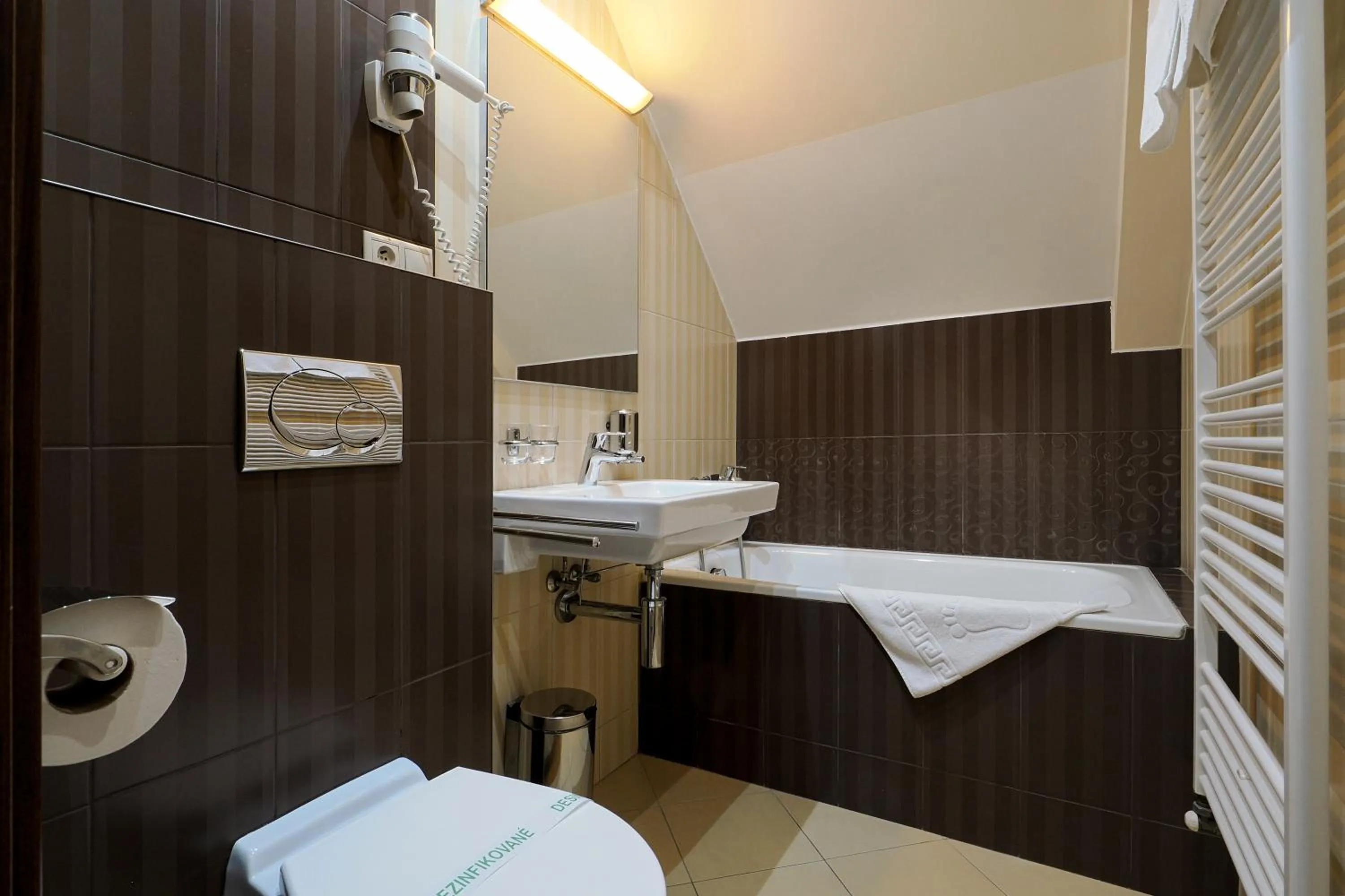 Bathroom, Bed in Dom zdravia - KÚPELE PIENINY