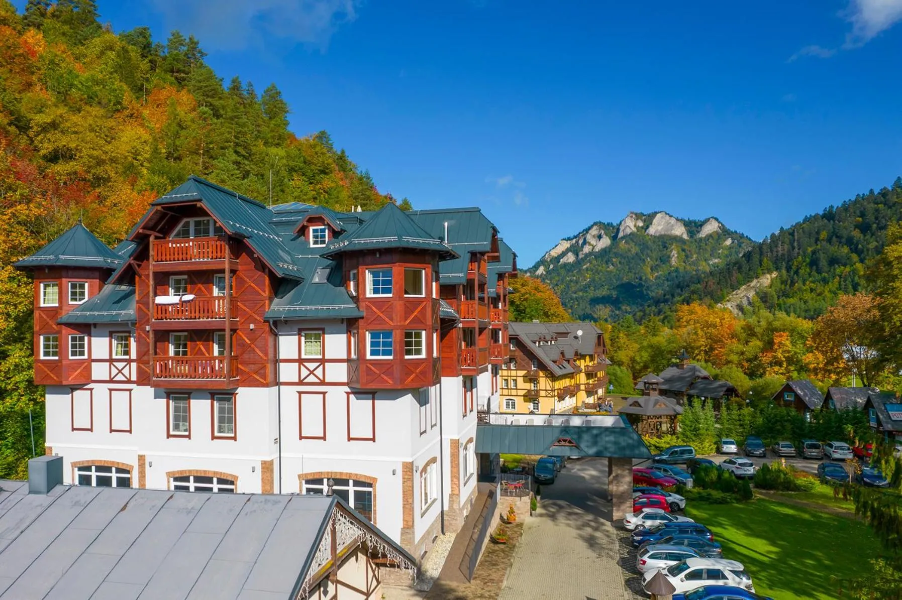Lobby or reception in Kúpeľné domčeky - KÚPELE ČERVENÝ KLÁŠTOR Smerdžonka