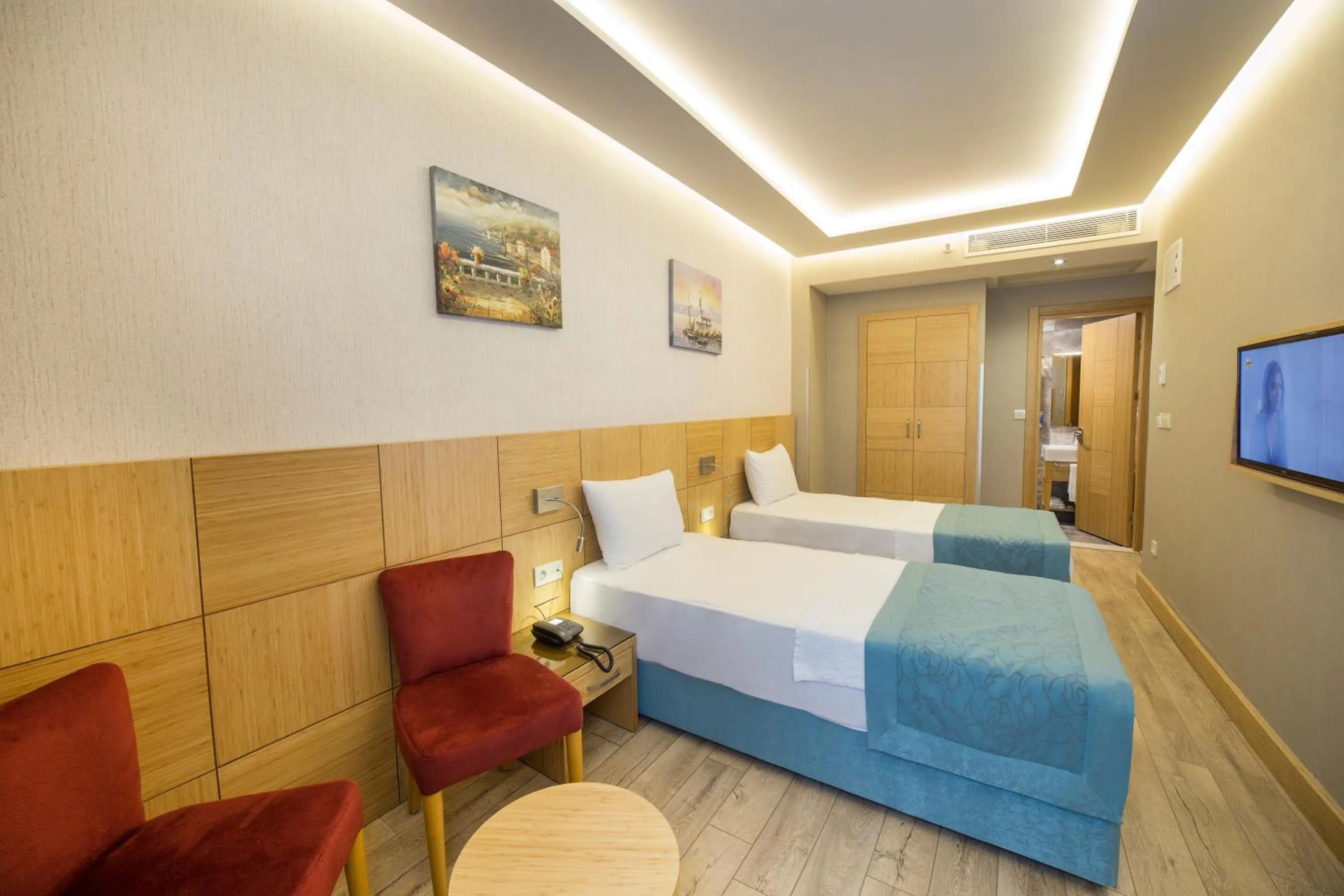 Bed in Meretto Hotel LALELİ