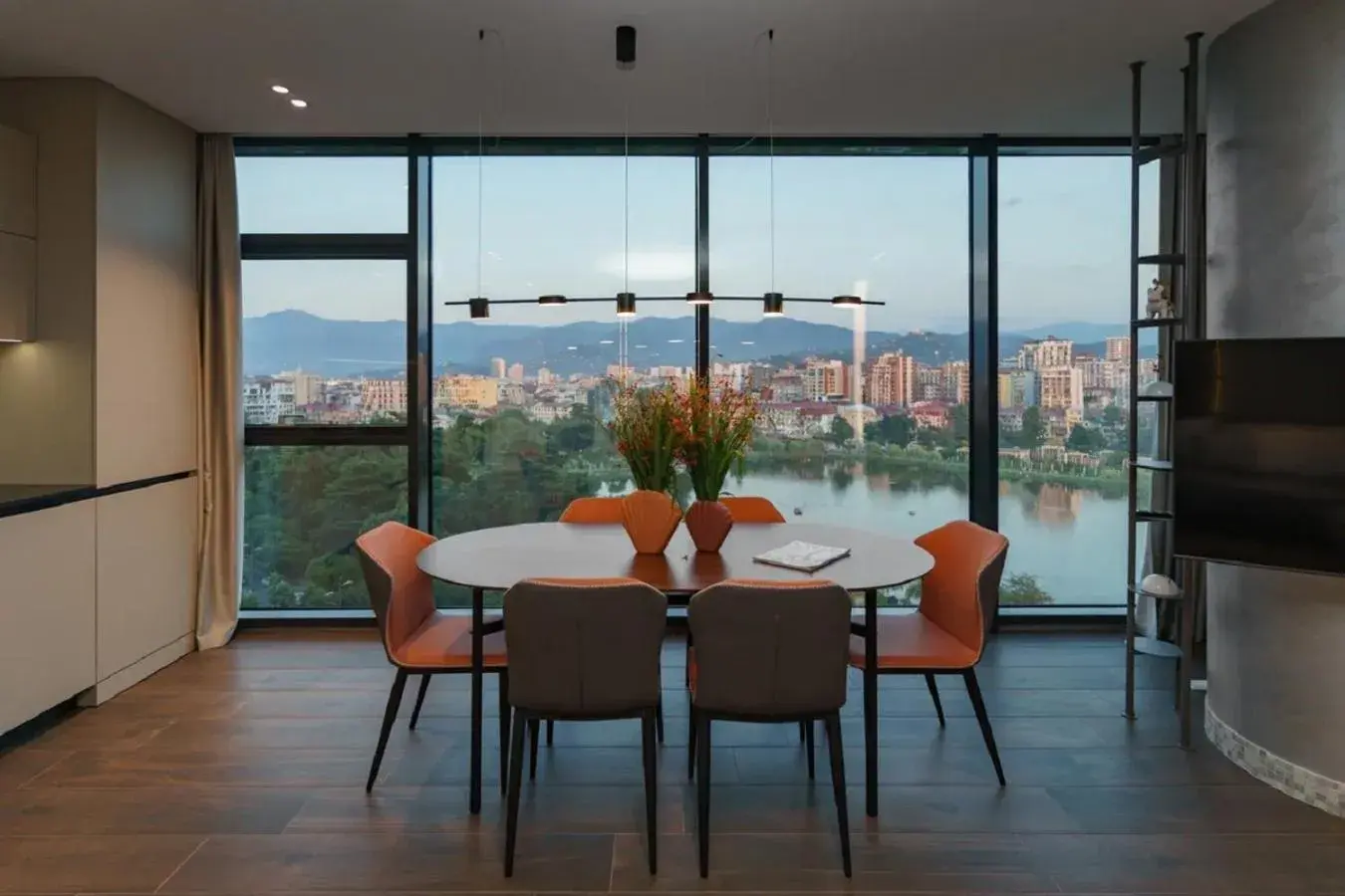 Living room in Bellevue Residence Suites Living room in Bellevue Residence Suites