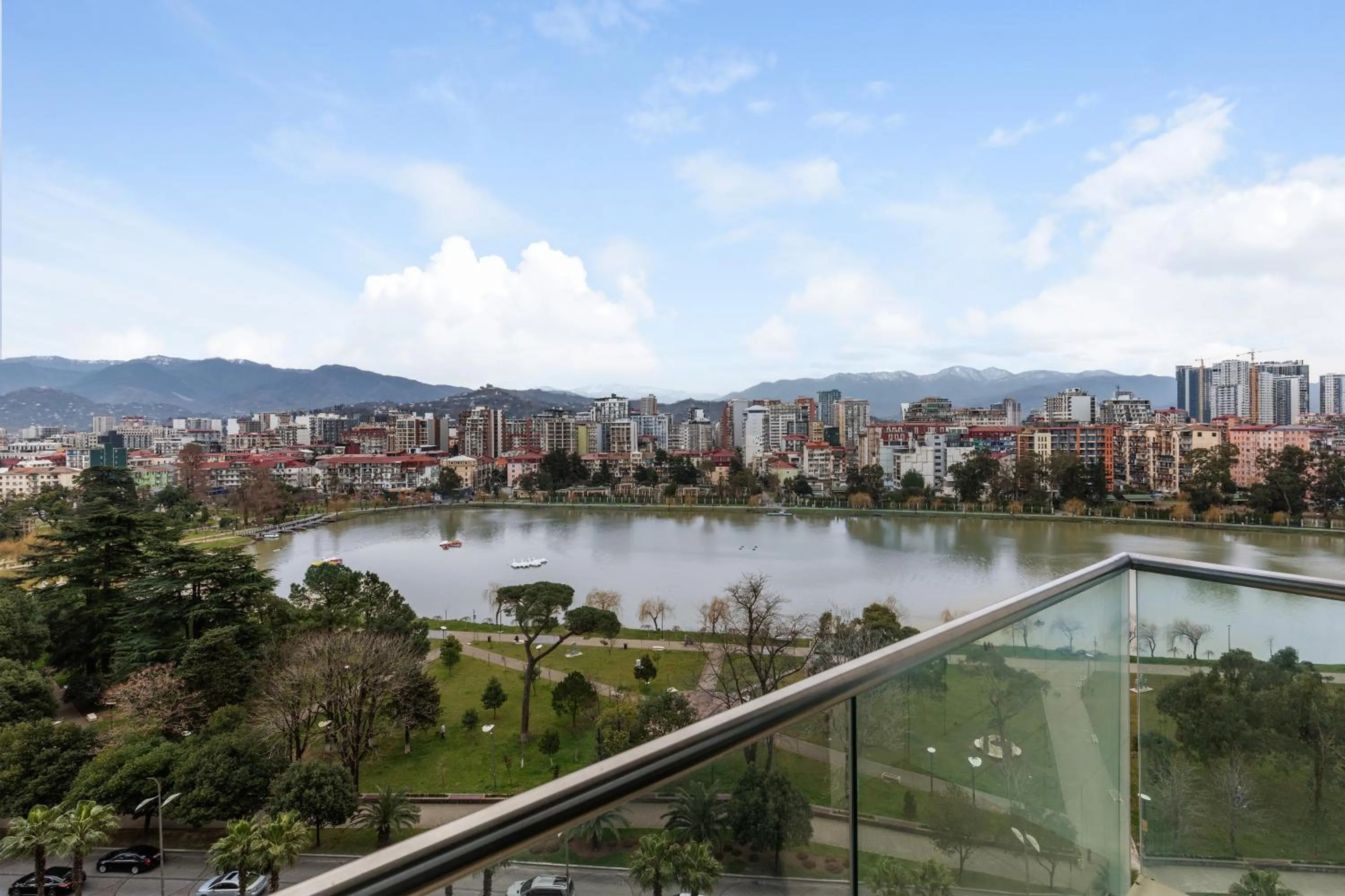 City view in Bellevue Residence Suites