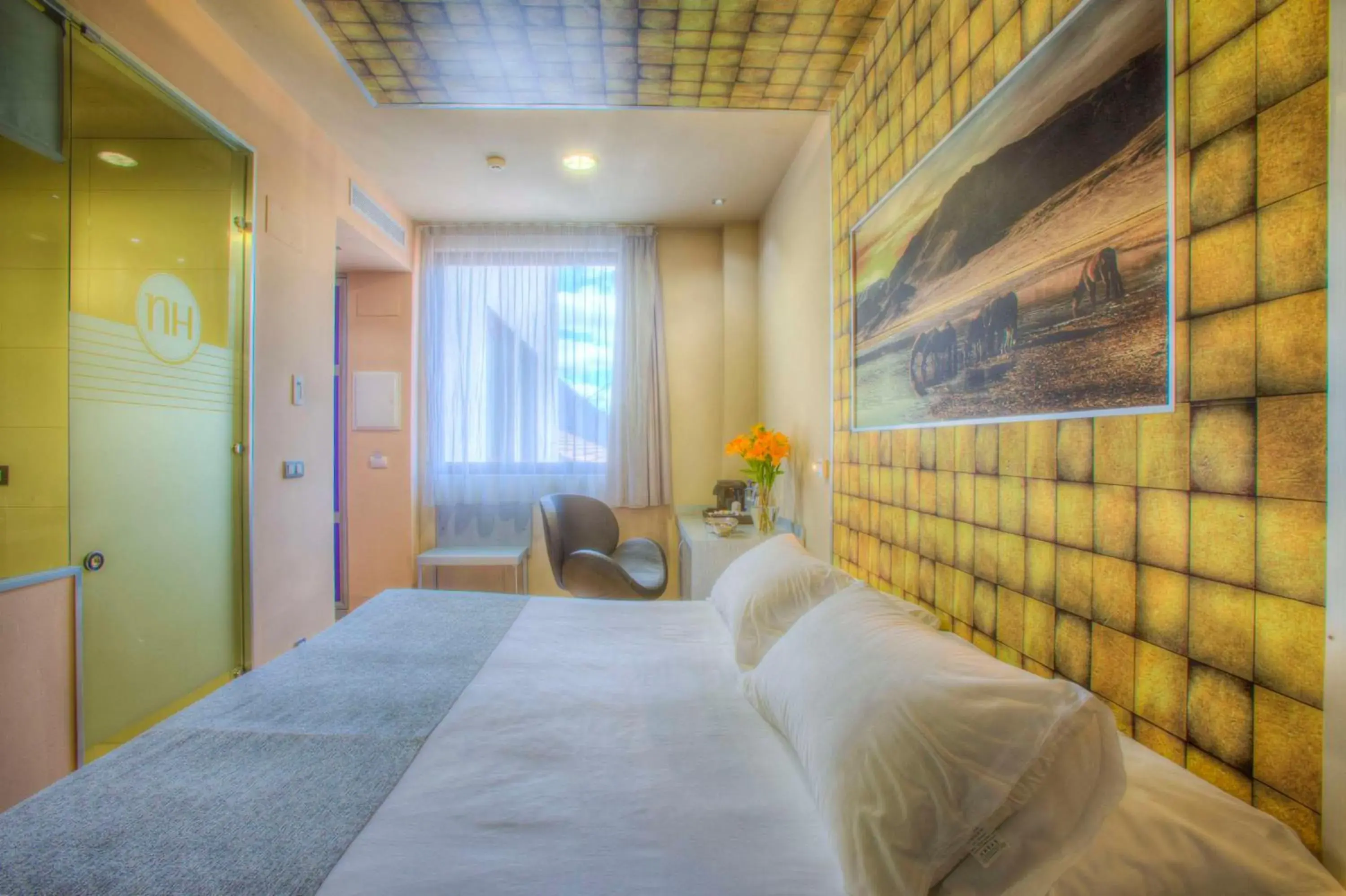 Bedroom, Bed in NH Ourense Bedroom, Bed in NH Ourense