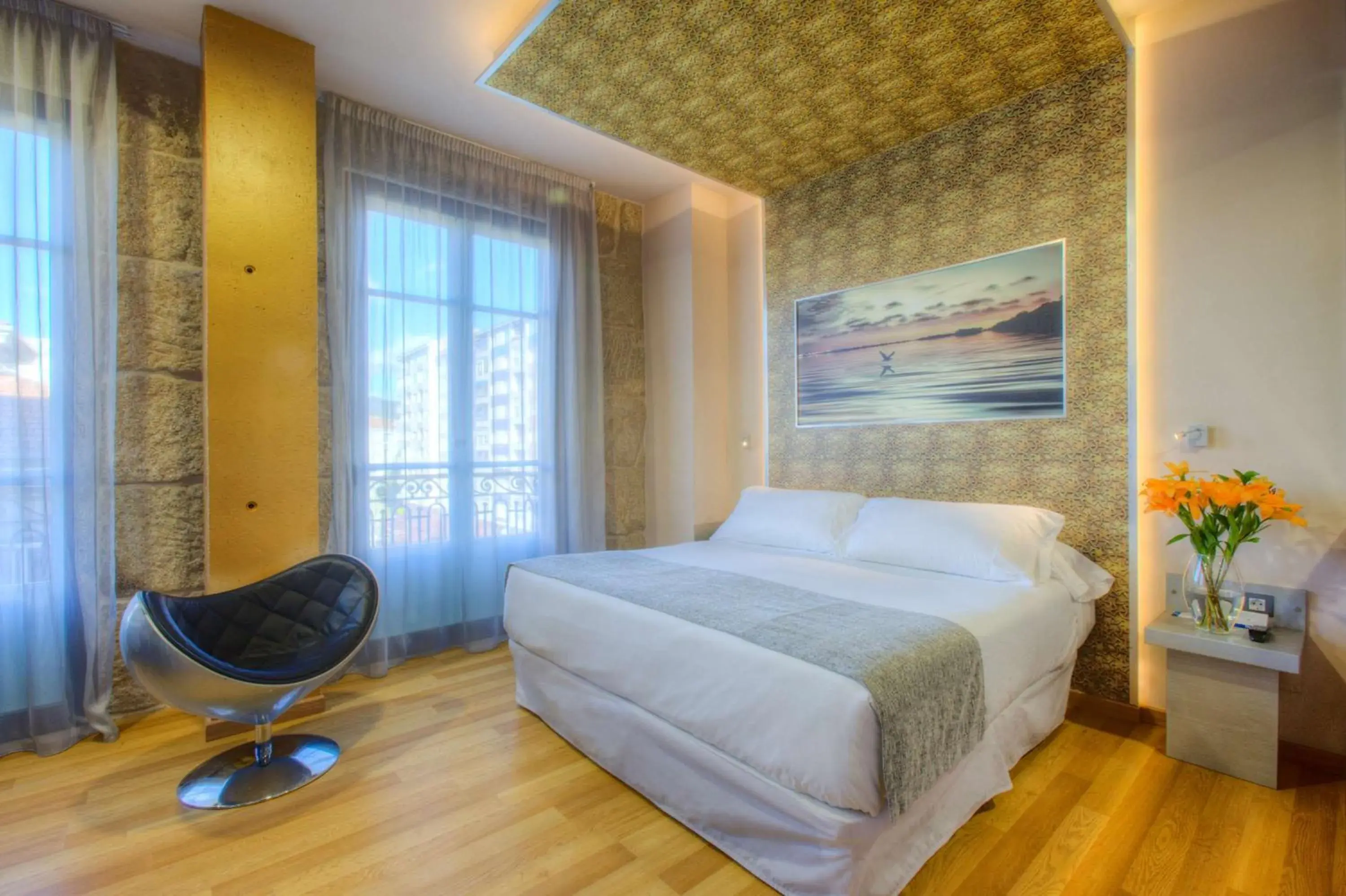 Bedroom, Bed in NH Ourense Bedroom, Bed in NH Ourense