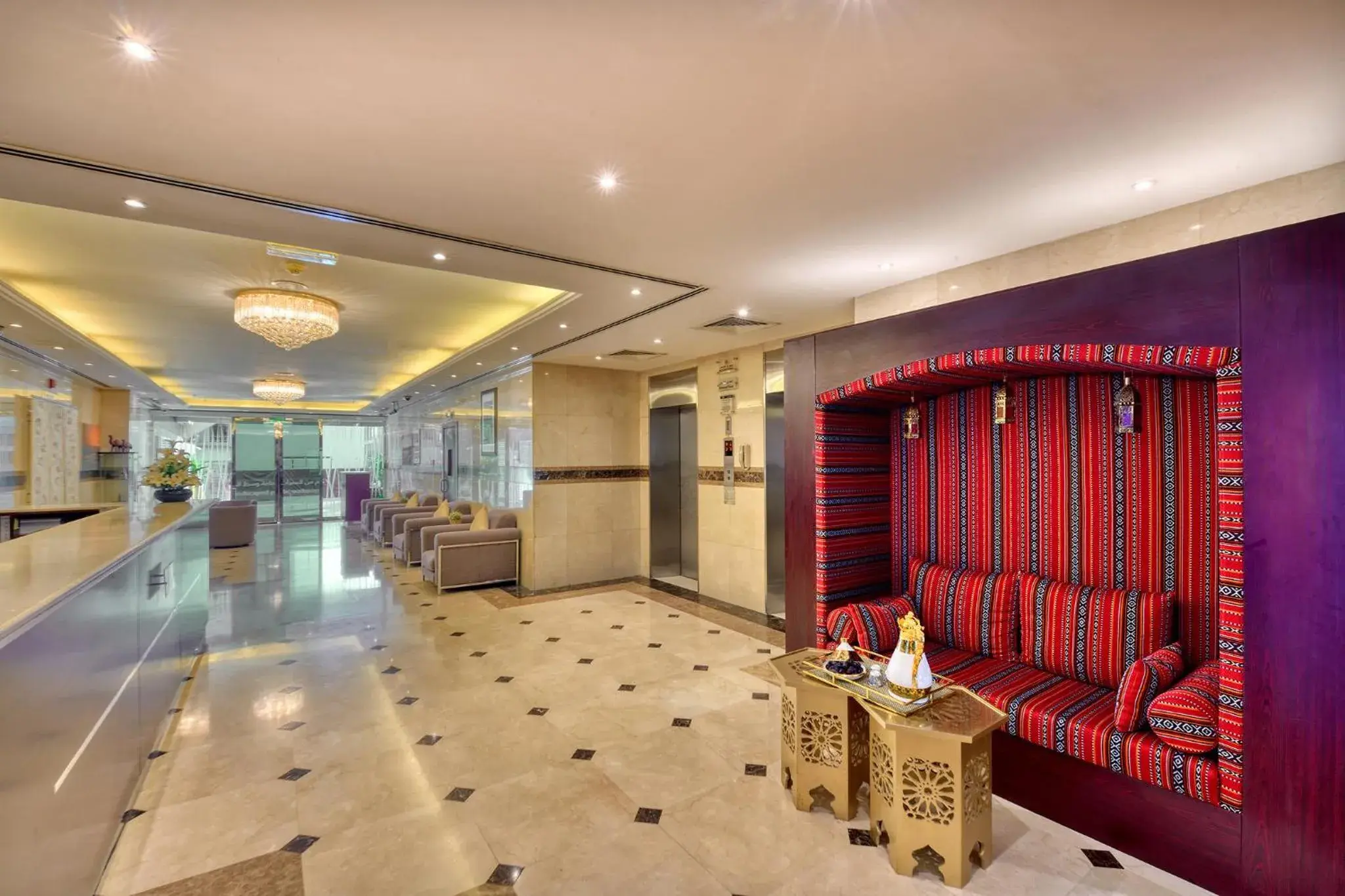 Lobby or reception in Pearl Marina Hotel Apartments Lobby or reception in Pearl Marina Hotel Apartments