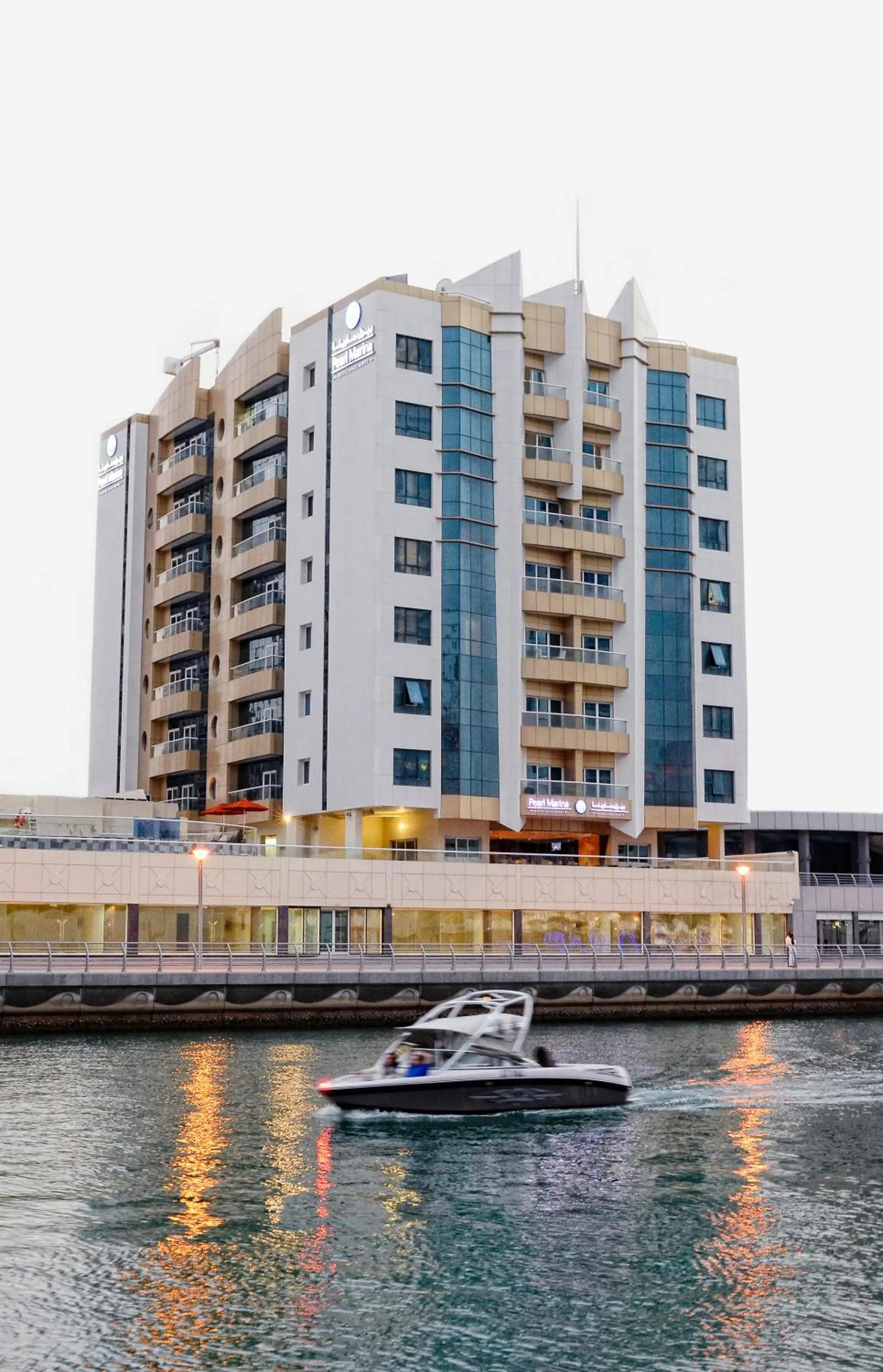 River view in Pearl Marina Hotel Apartments
