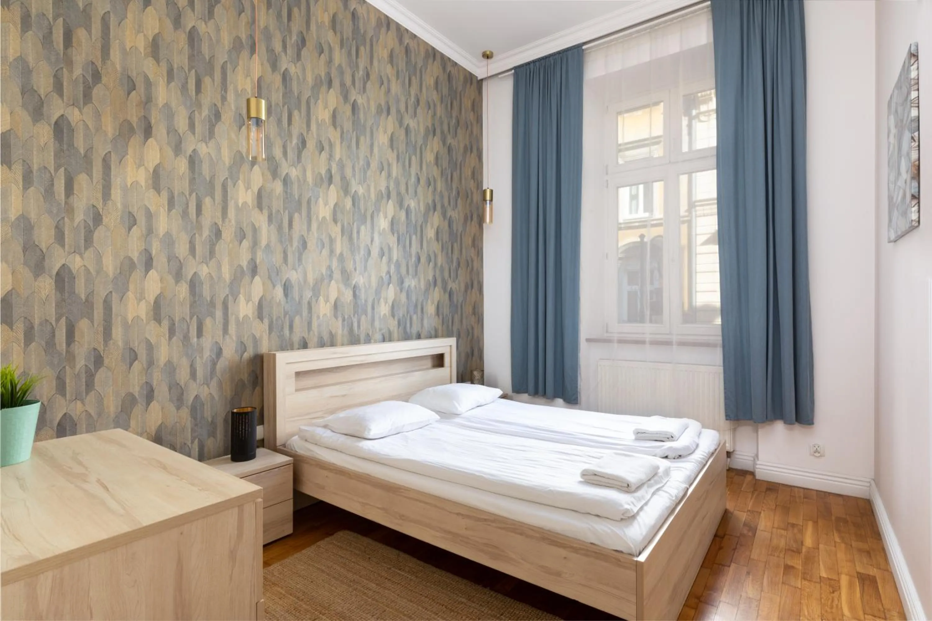 Bed in Fresh Apartments