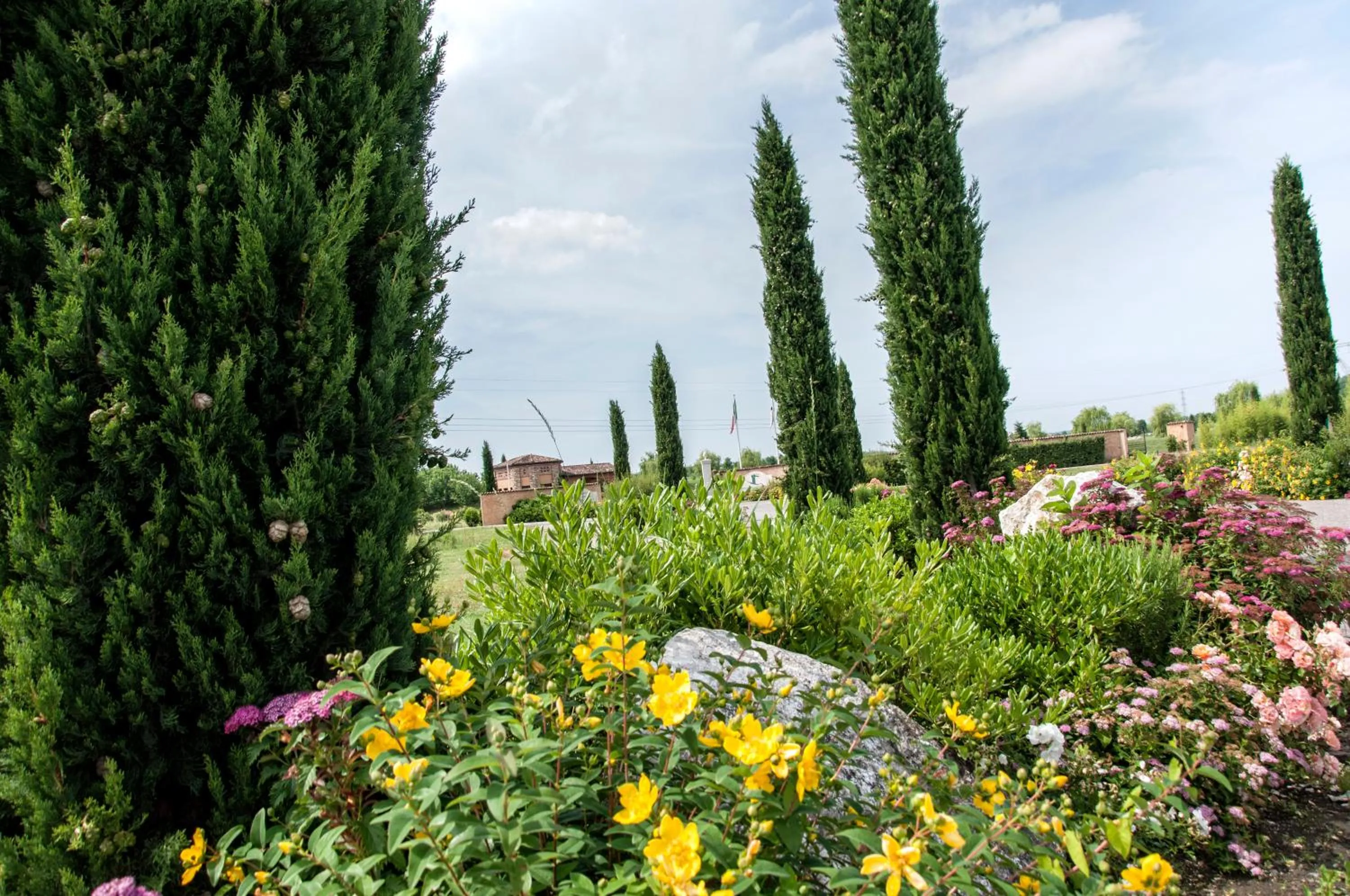 Garden in Garda Residence San Vigilio Golf