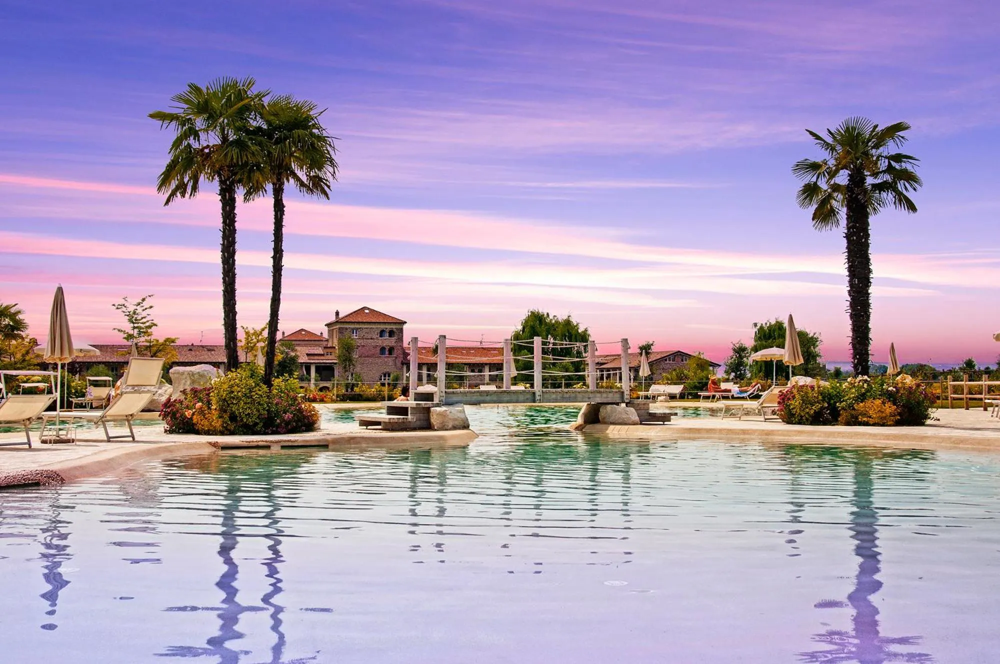 Swimming pool in Garda Residence San Vigilio Golf