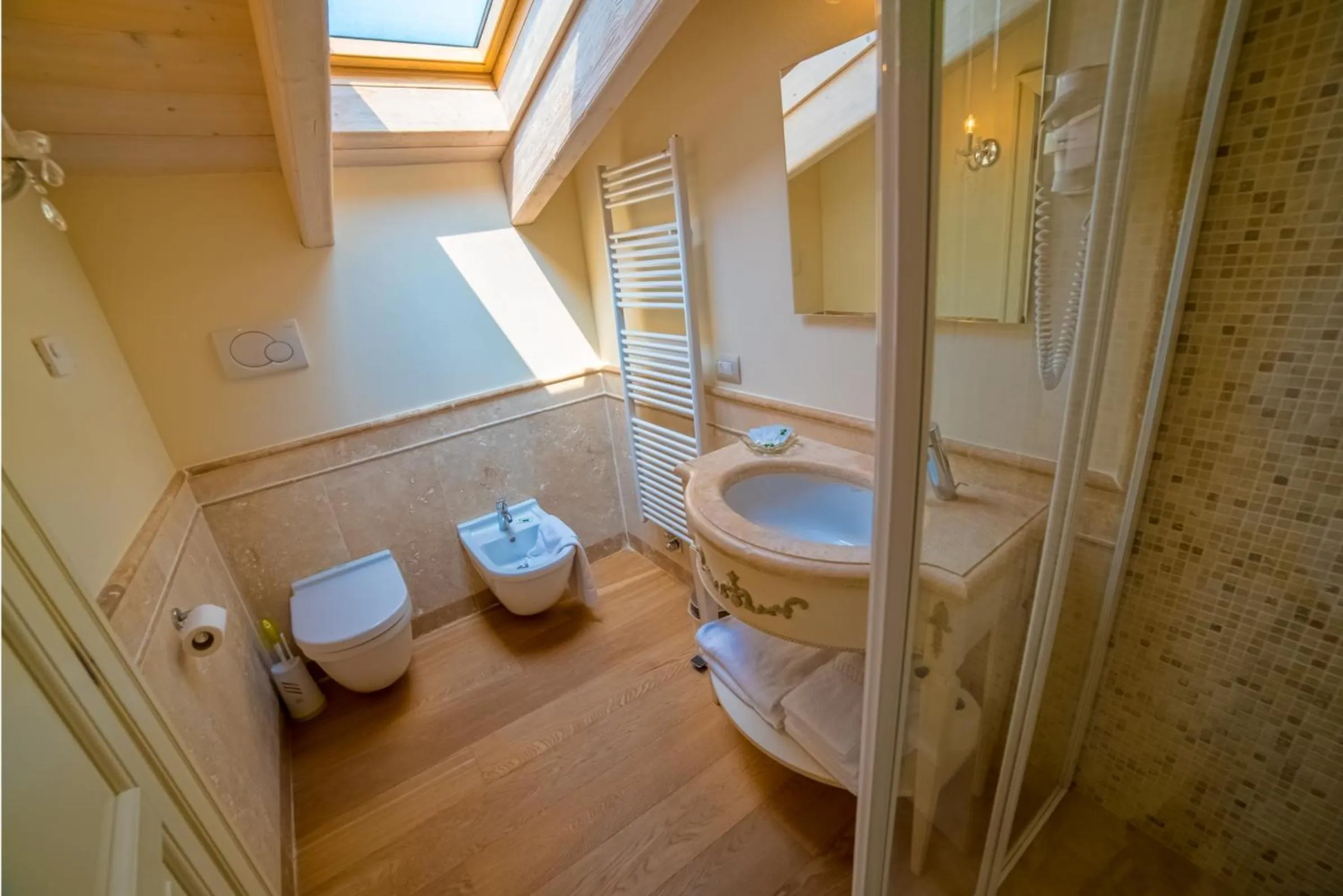 Bathroom in Garda Residence San Vigilio Golf