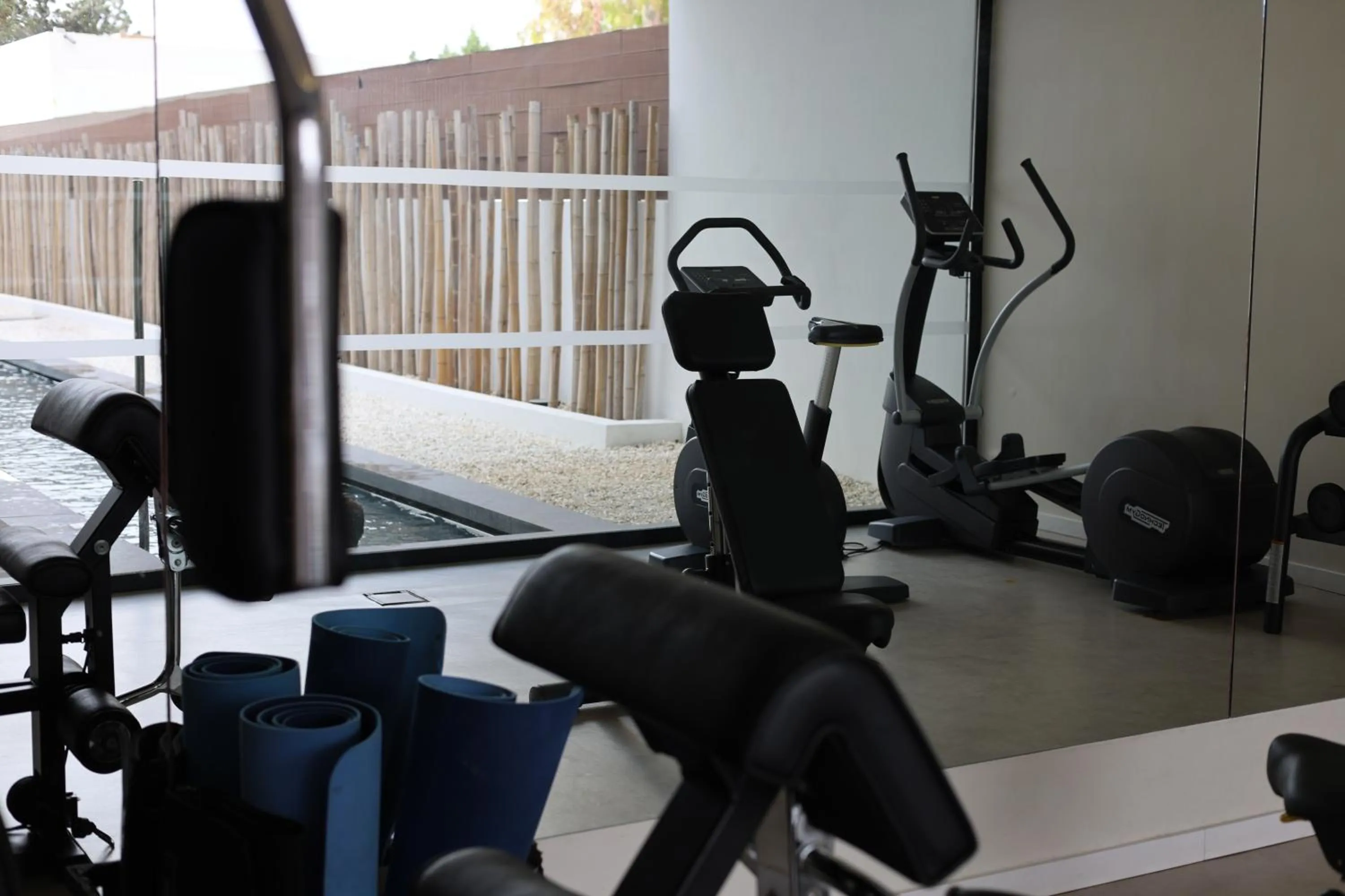 Fitness centre/facilities in Hotel Cala Saona & Spa