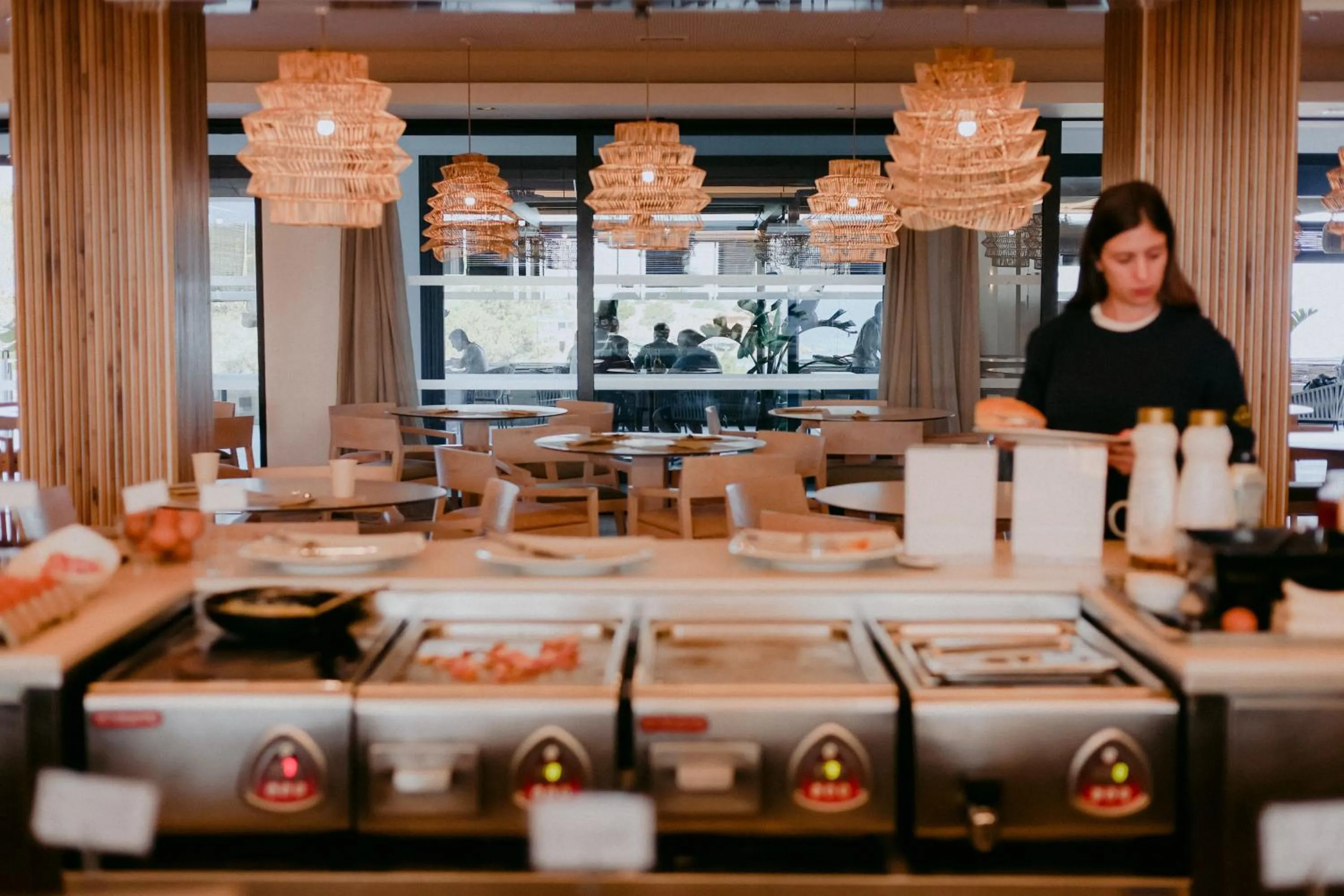 Buffet breakfast in Hotel Cala Saona & Spa