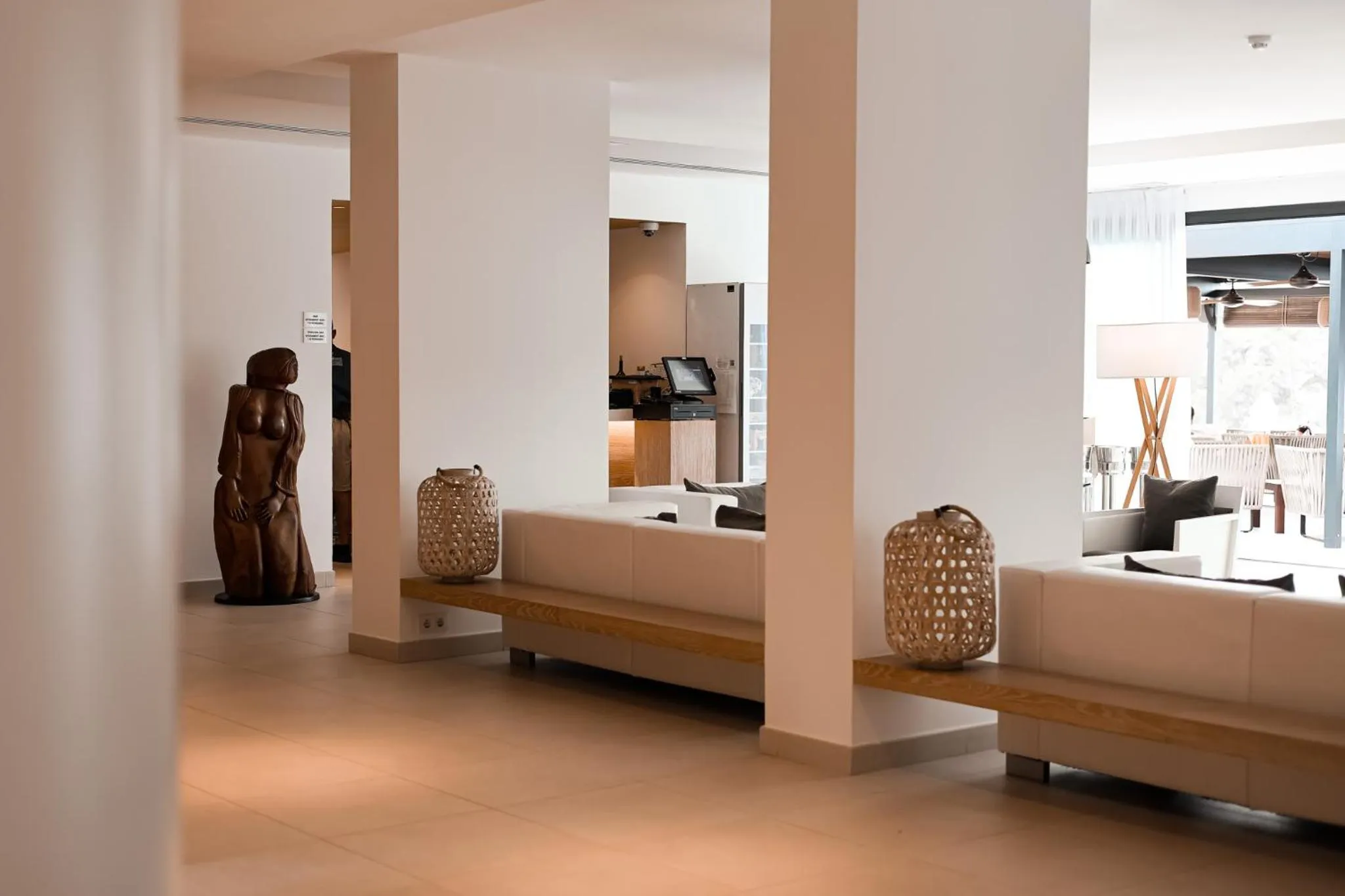 Seating area in Hotel Cala Saona & Spa