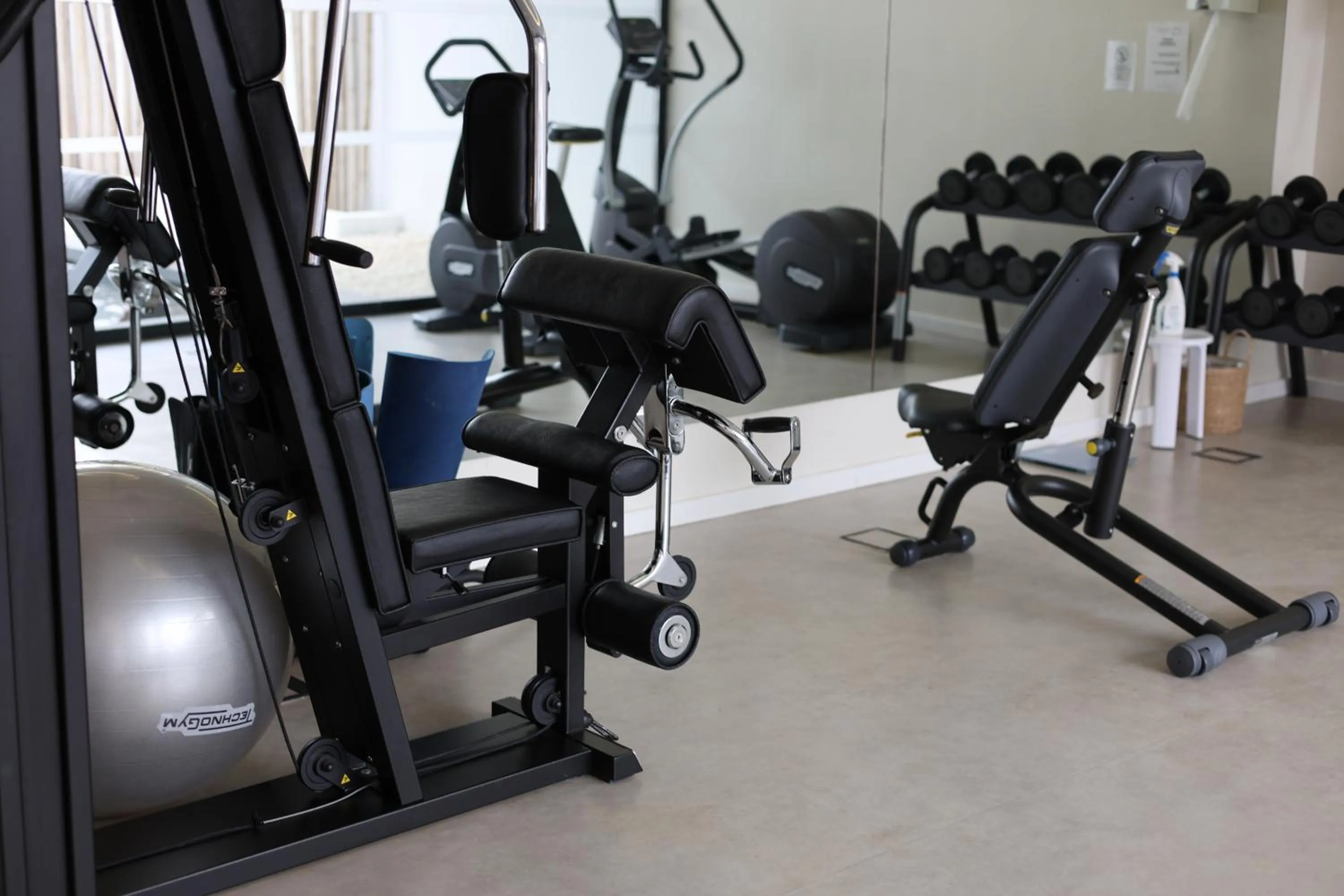 Fitness centre/facilities in Hotel Cala Saona & Spa