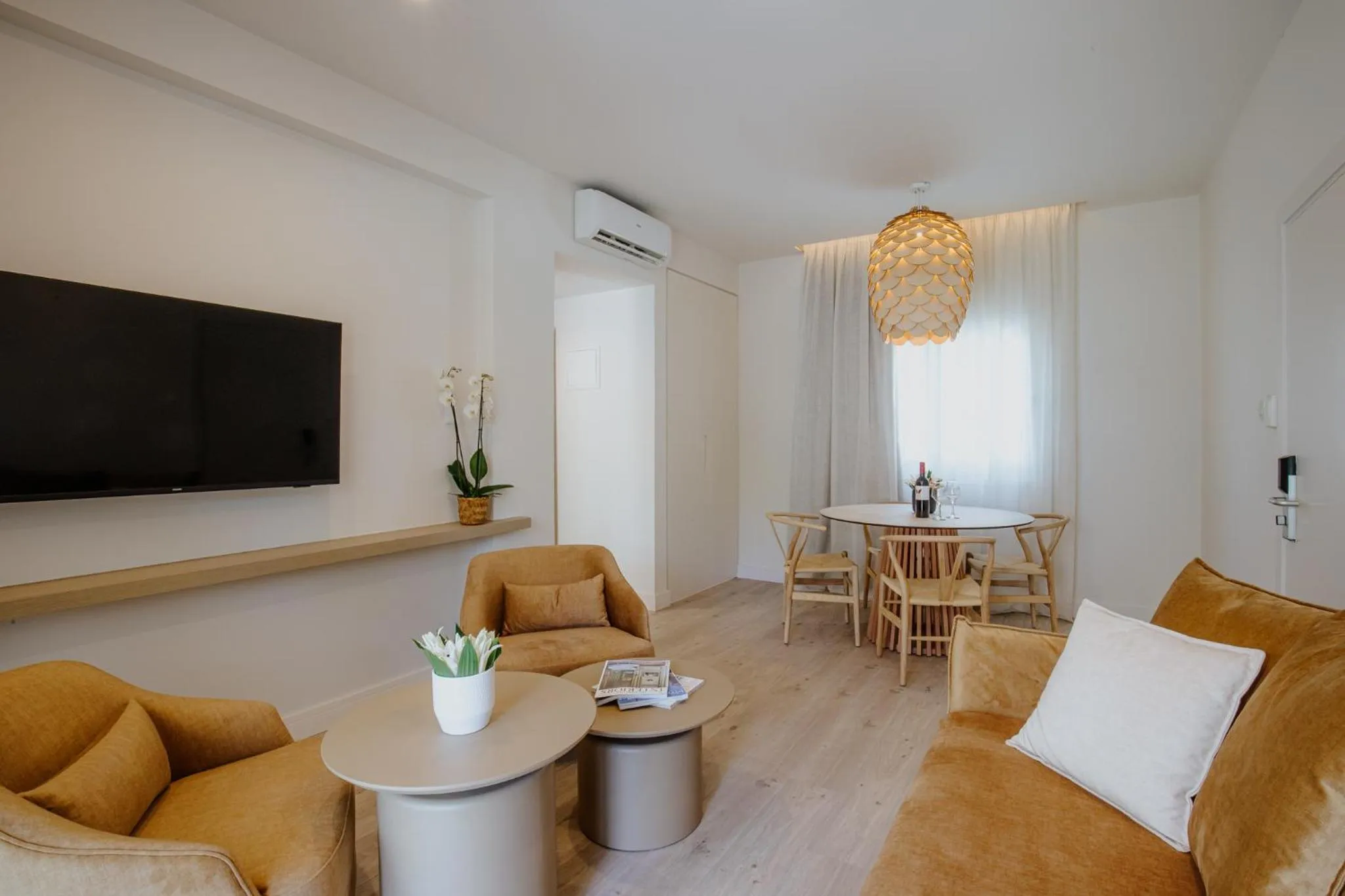 Living room in Melissi Beach Hotel & Spa